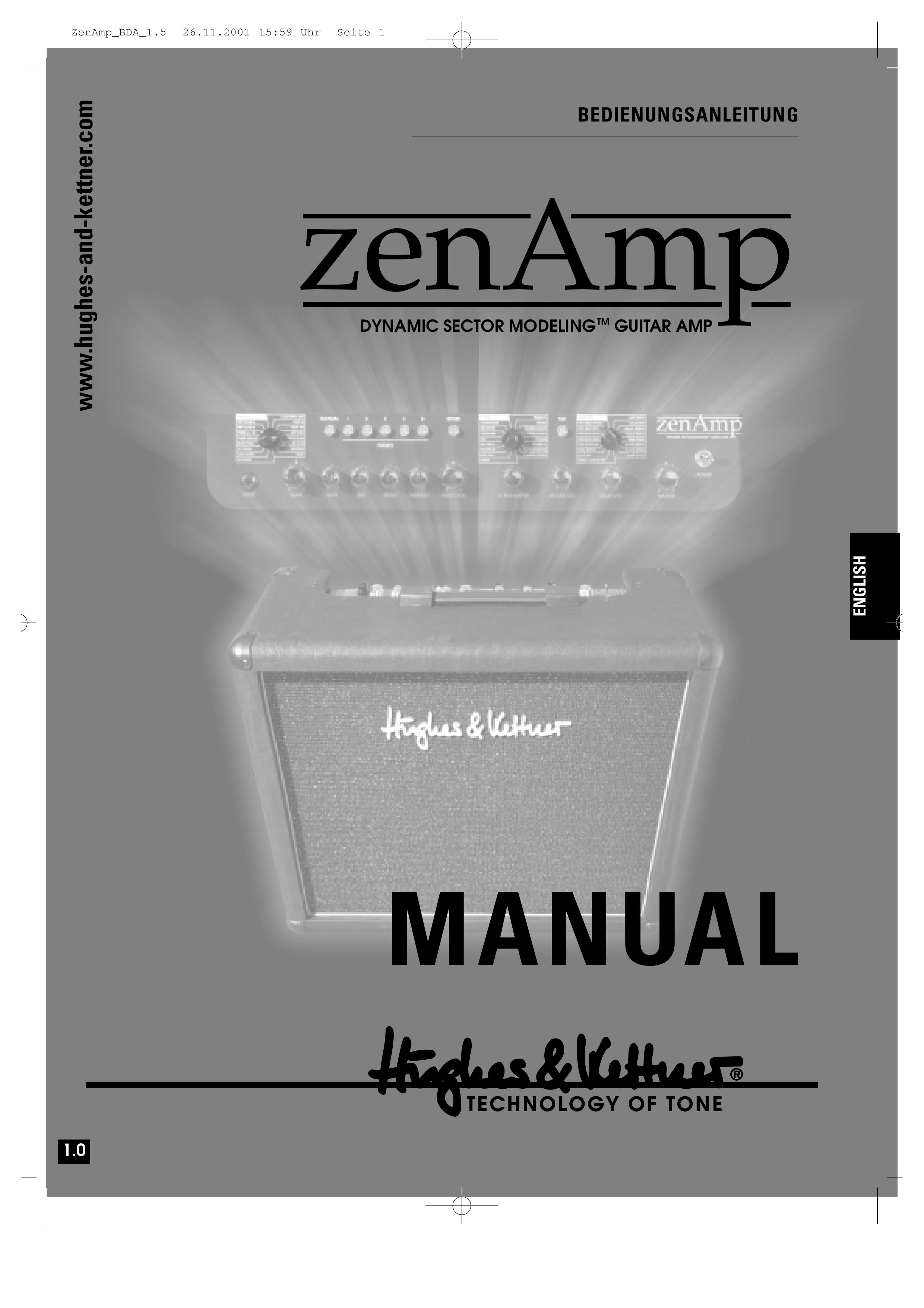 Hughes & Kettner ZenAmp Musical Instrument Amplifier User Manual