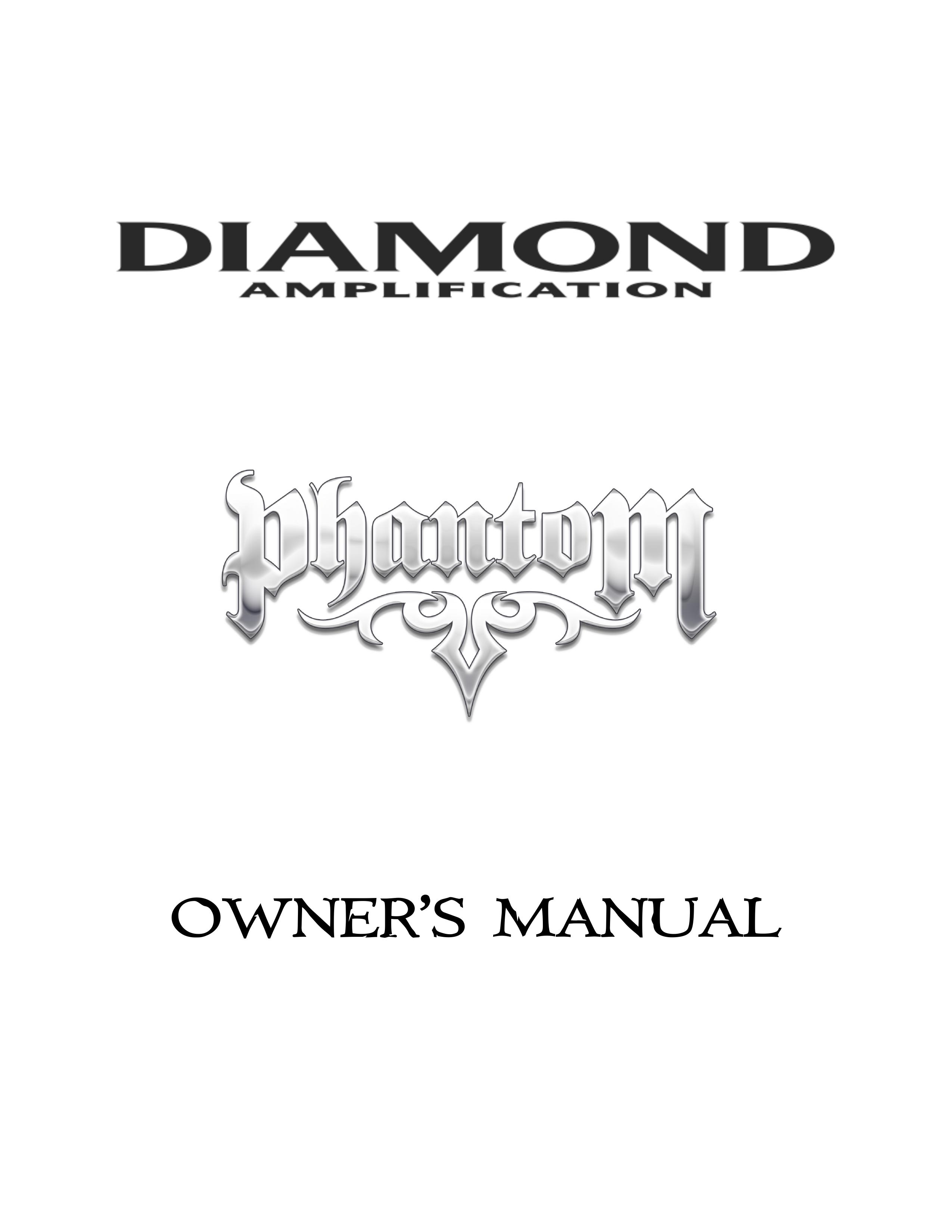 Phantom Tech Guitar Amplifier Musical Instrument Amplifier User Manual