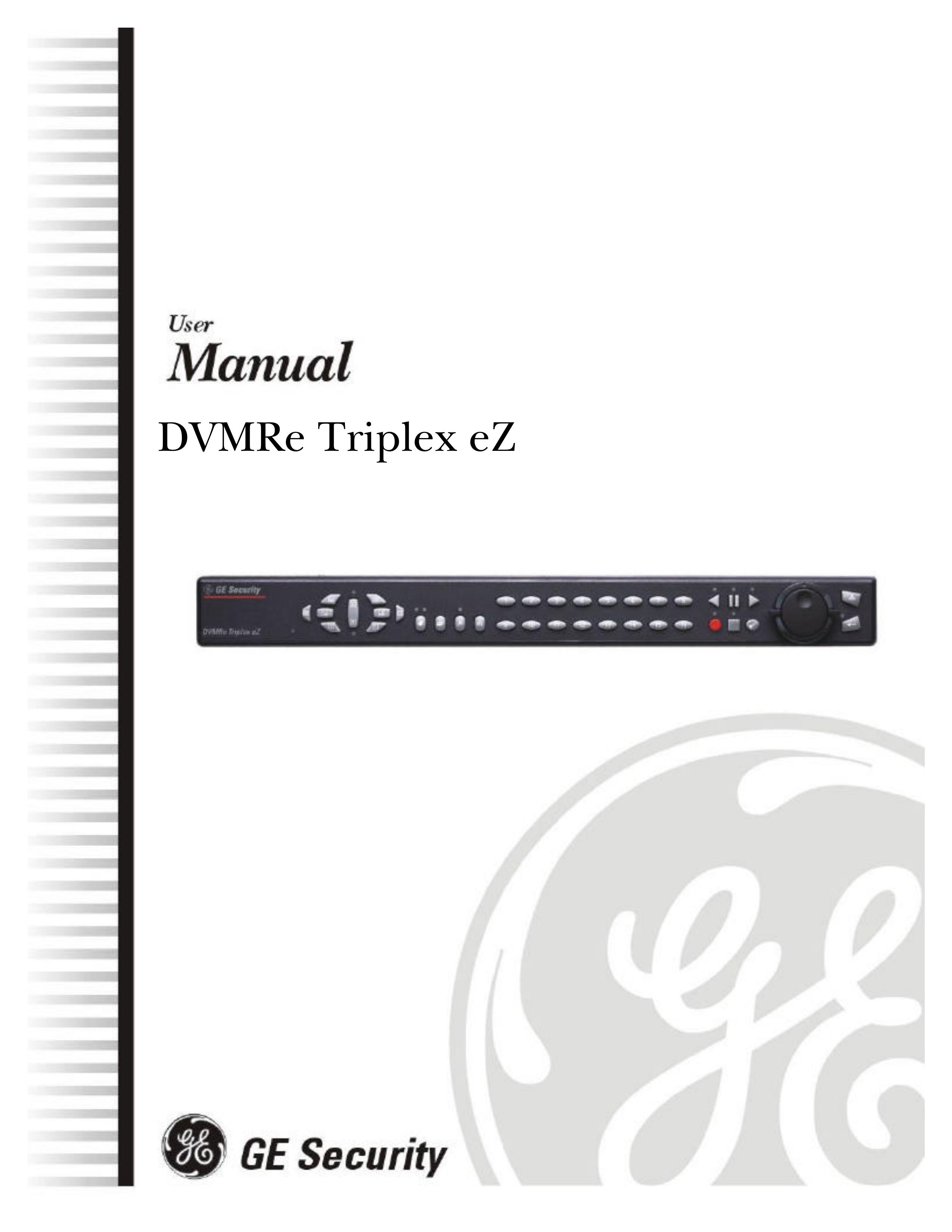 GE DVMRe 16eZT Recording Equipment User Manual