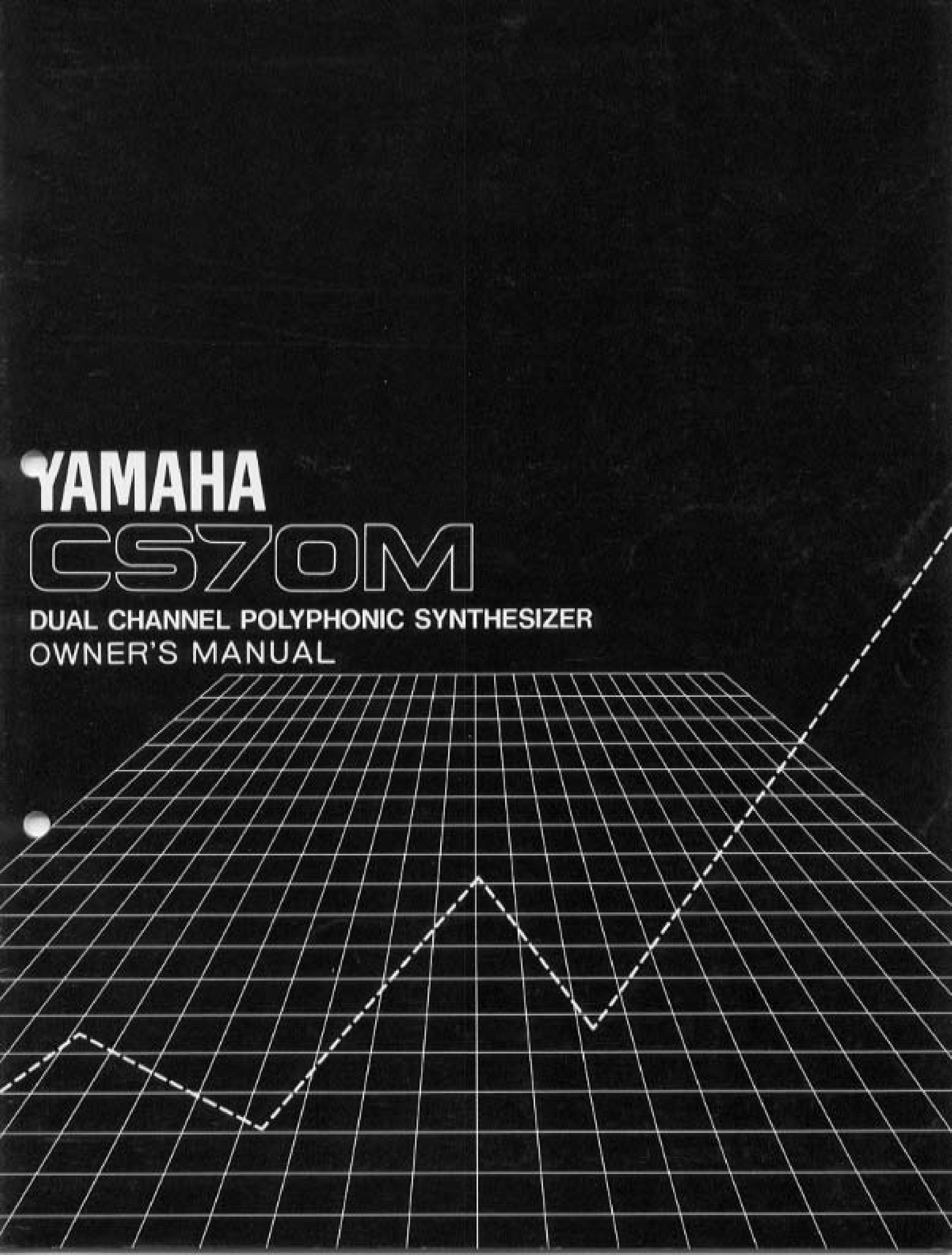 Yamaha CS70M Recording Equipment User Manual