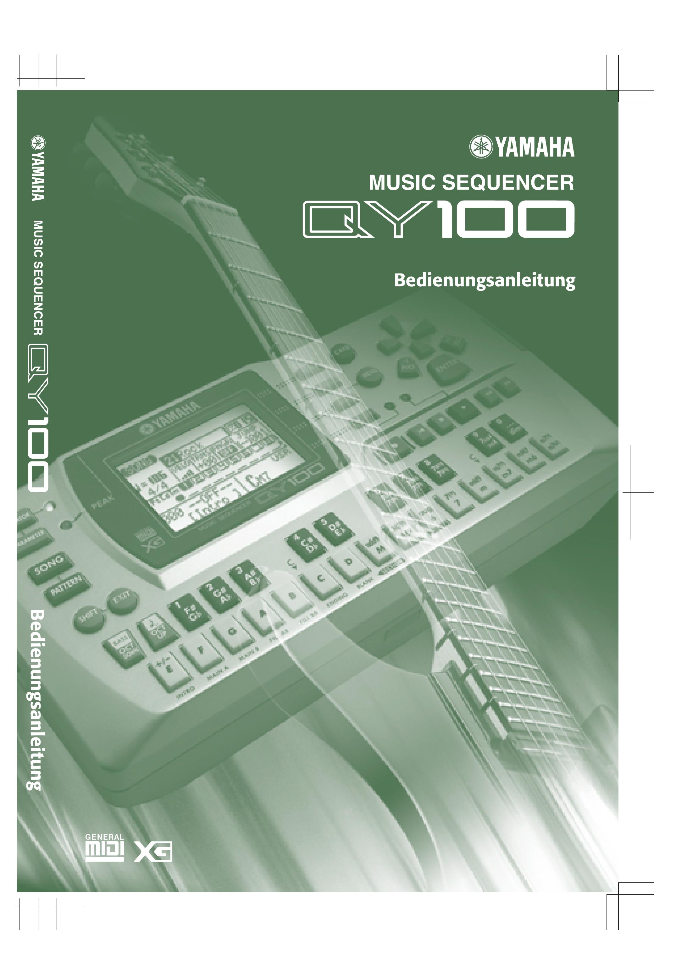 Yamaha QY100 Recording Equipment User Manual
