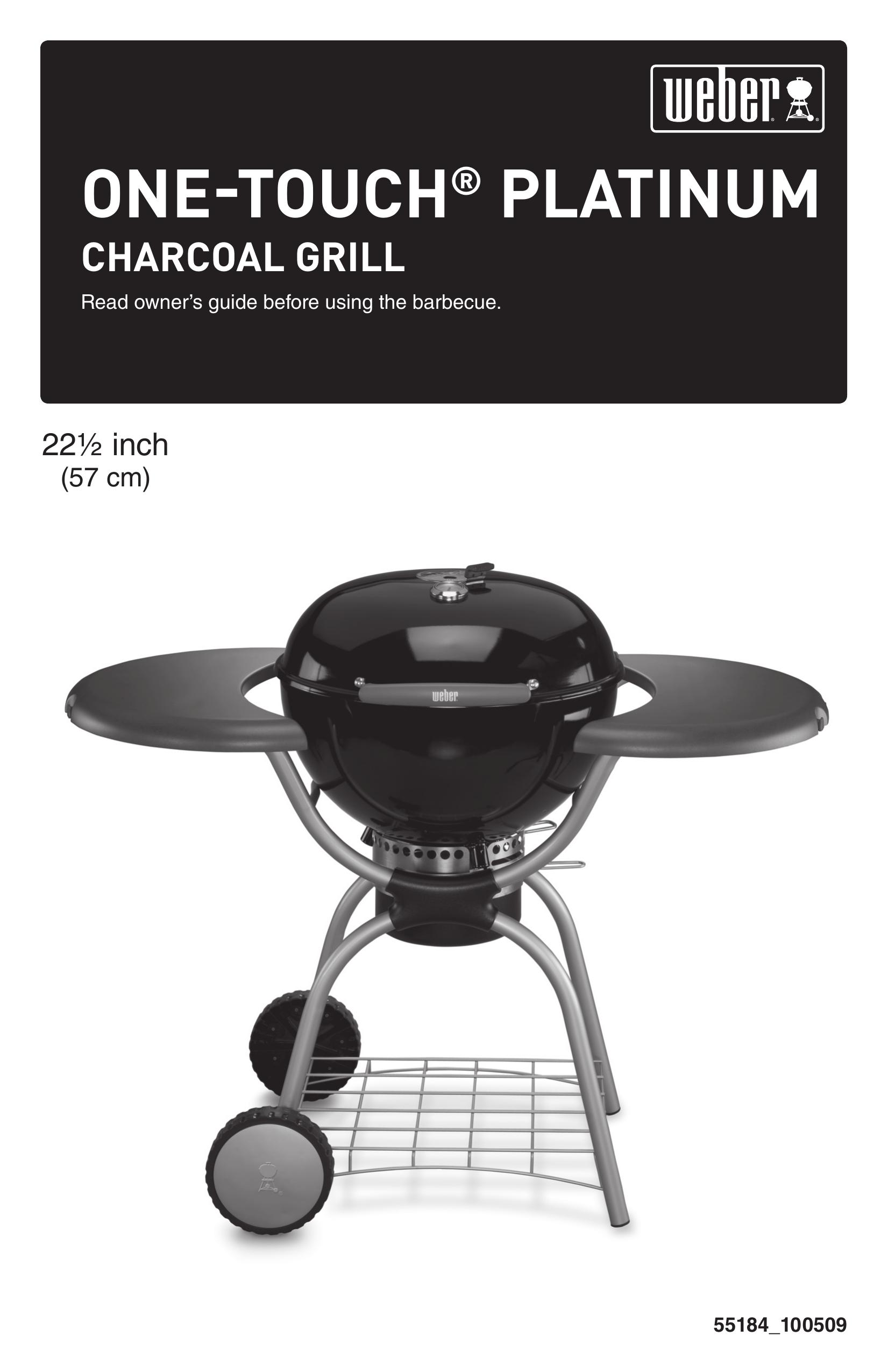 Weber 080309 Charcoal Grill User Manual