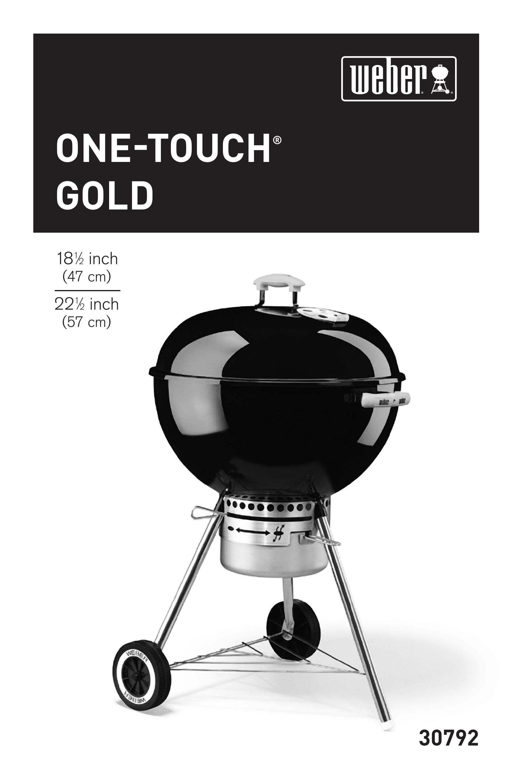 Weber 30792 Charcoal Grill User Manual