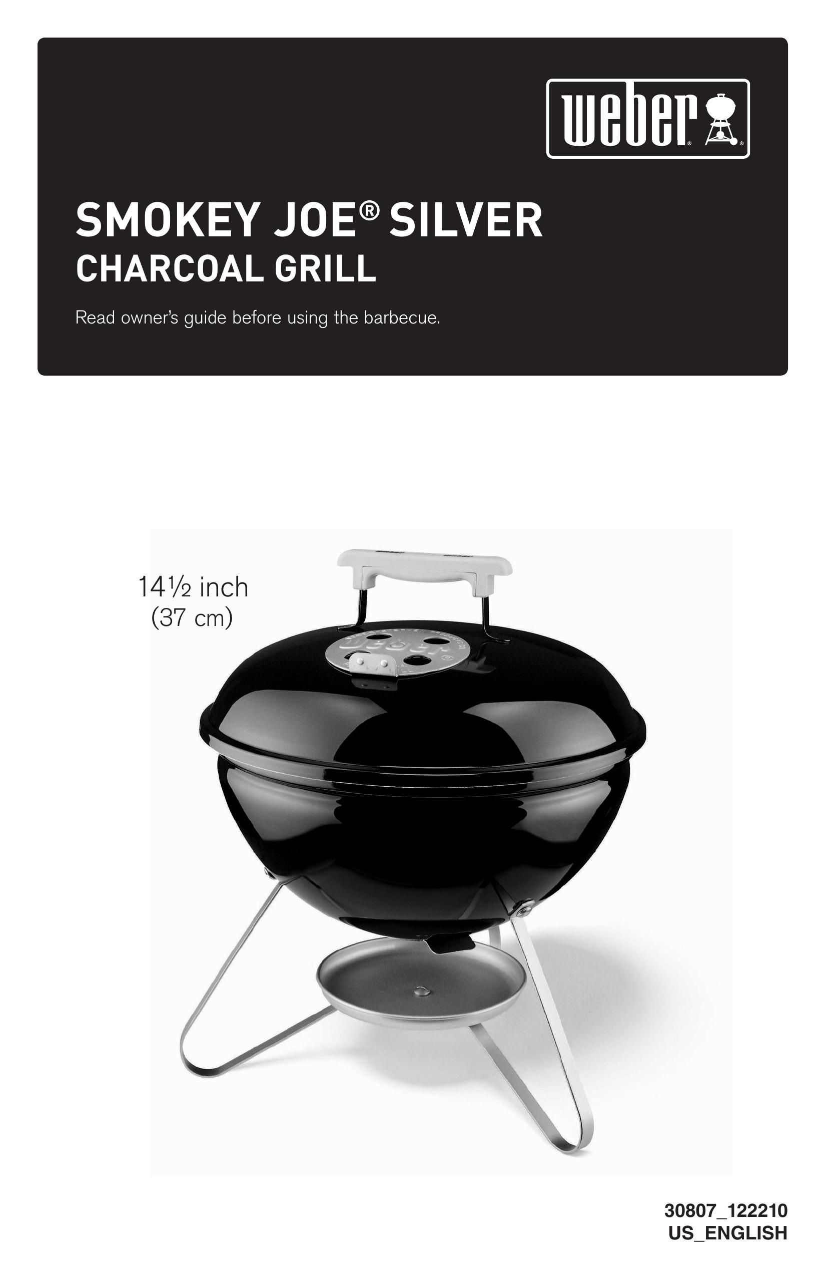 Weber 30807_122210 Charcoal Grill User Manual