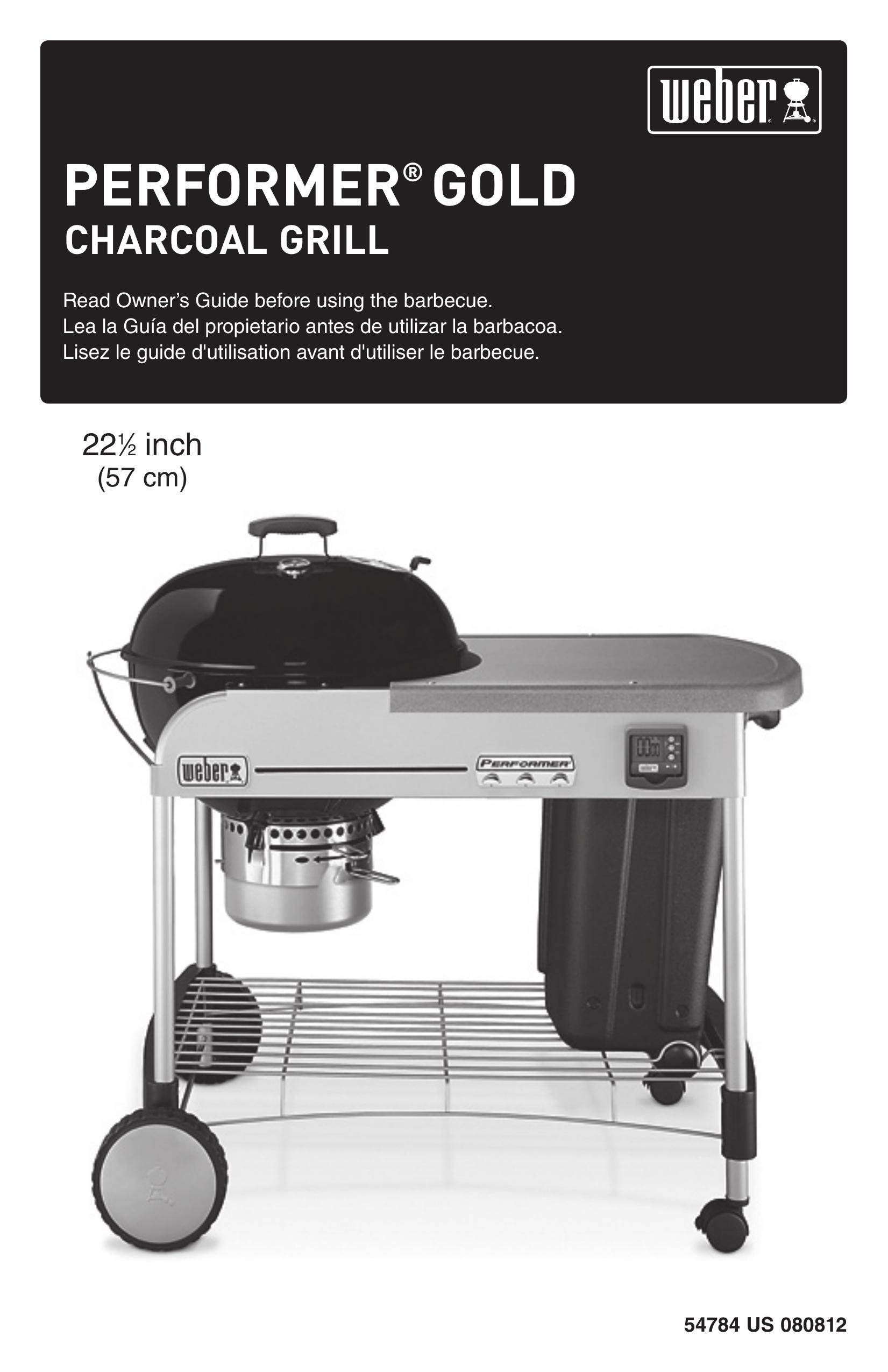 Weber 54784 Charcoal Grill User Manual