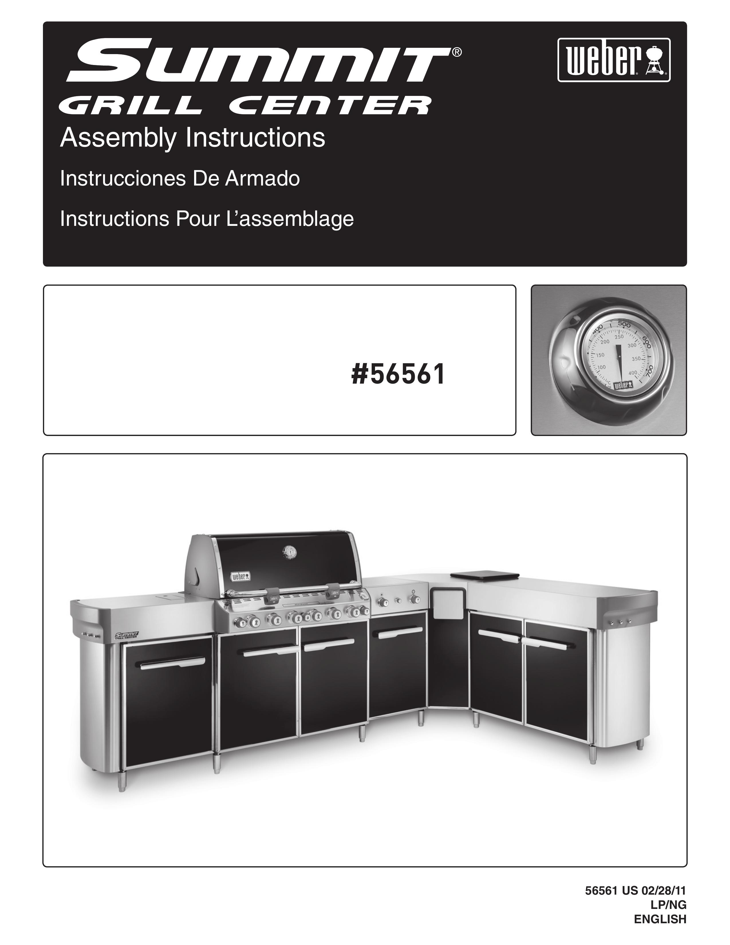 Weber 56561 Charcoal Grill User Manual