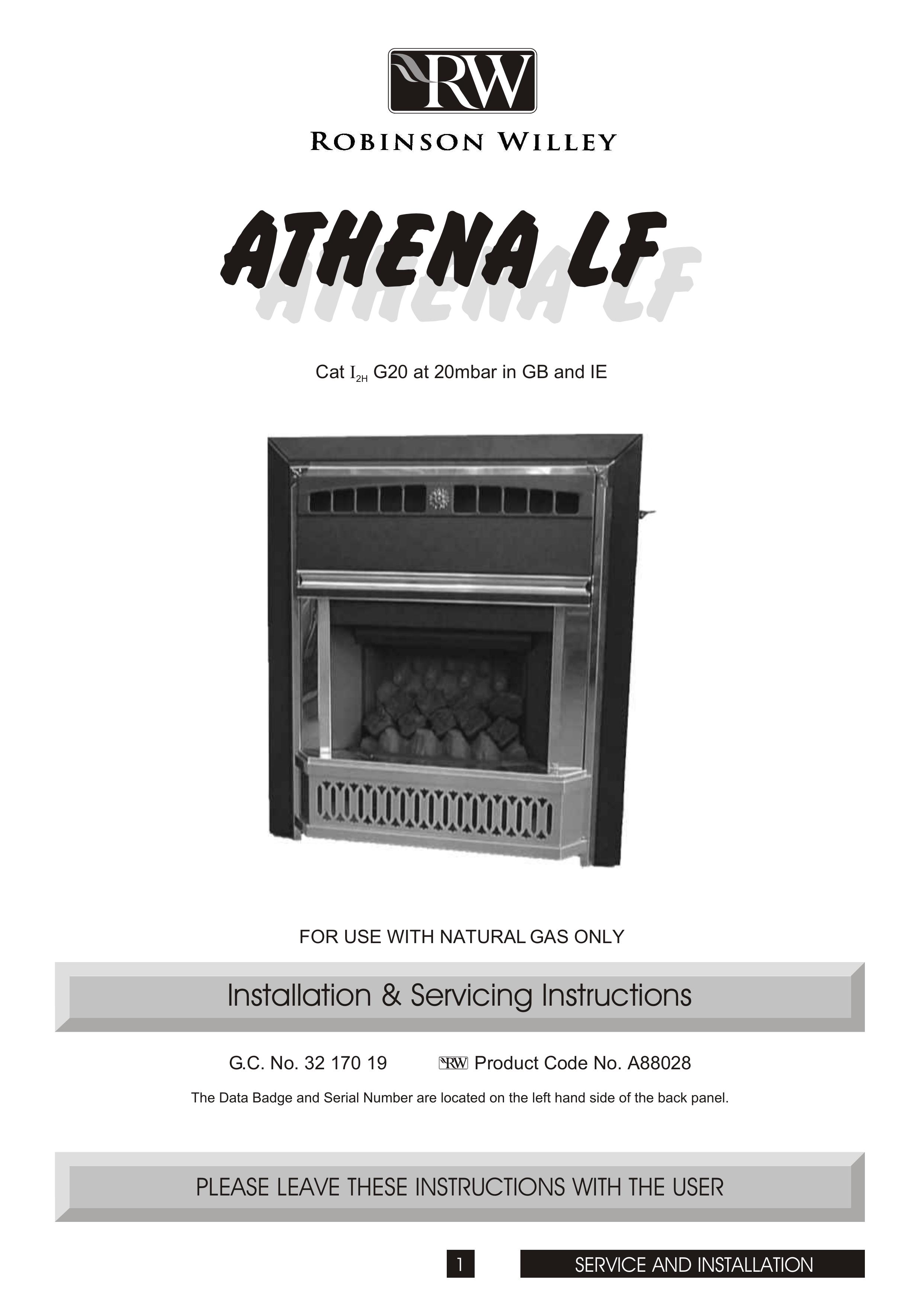 Athena Technologies A88028 Fire Pit User Manual