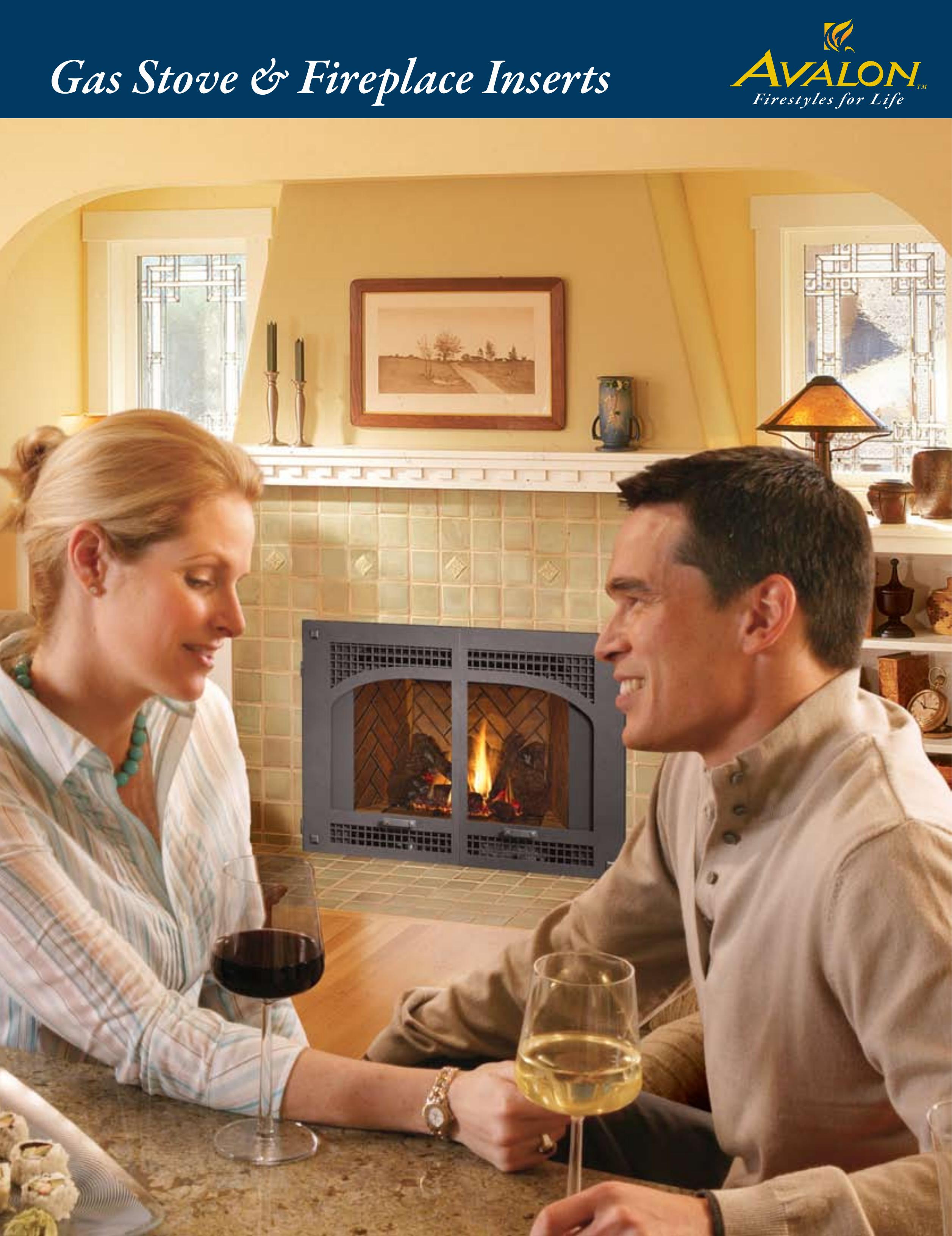 Avalon Stoves Gas Stove & Fireplace Fire Pit User Manual