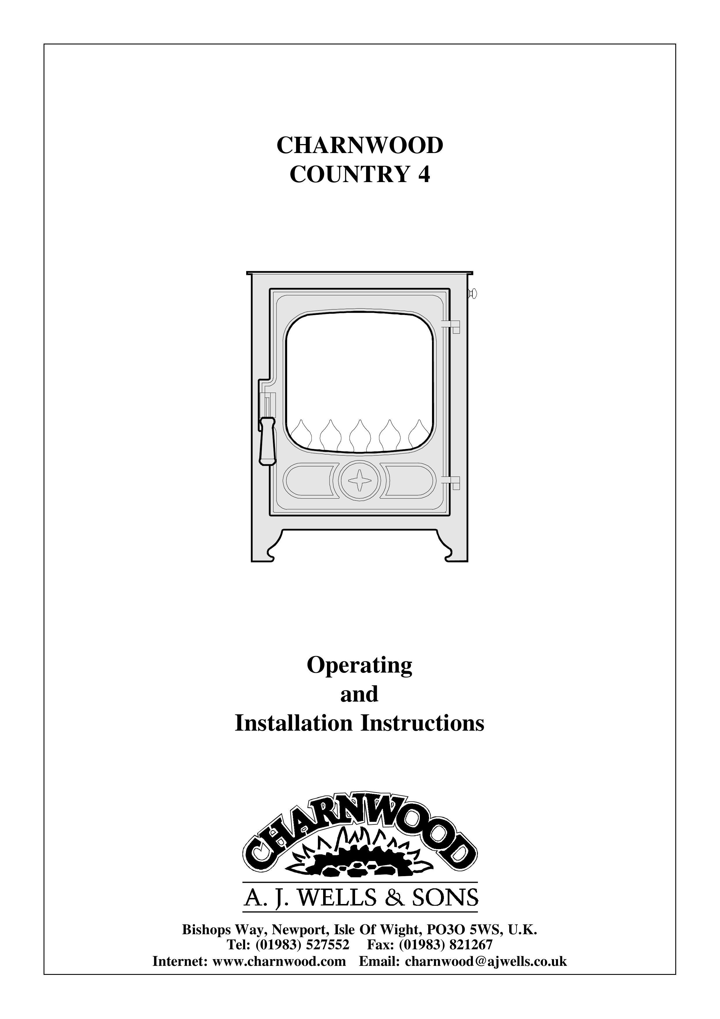 Charnwood FIREPIT Fire Pit User Manual