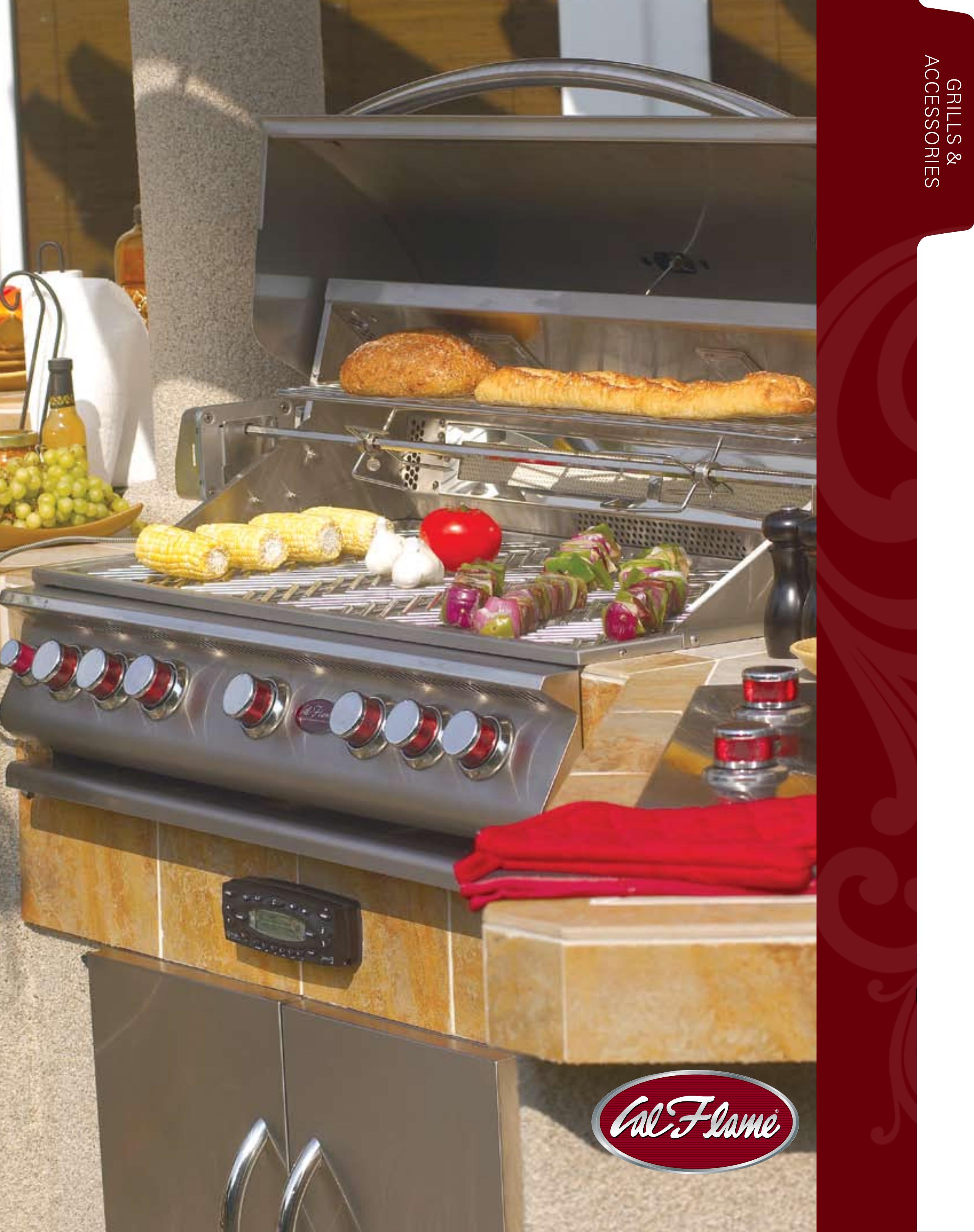 Cal Flame Outdoor Kitchen Gas Grill User Manual