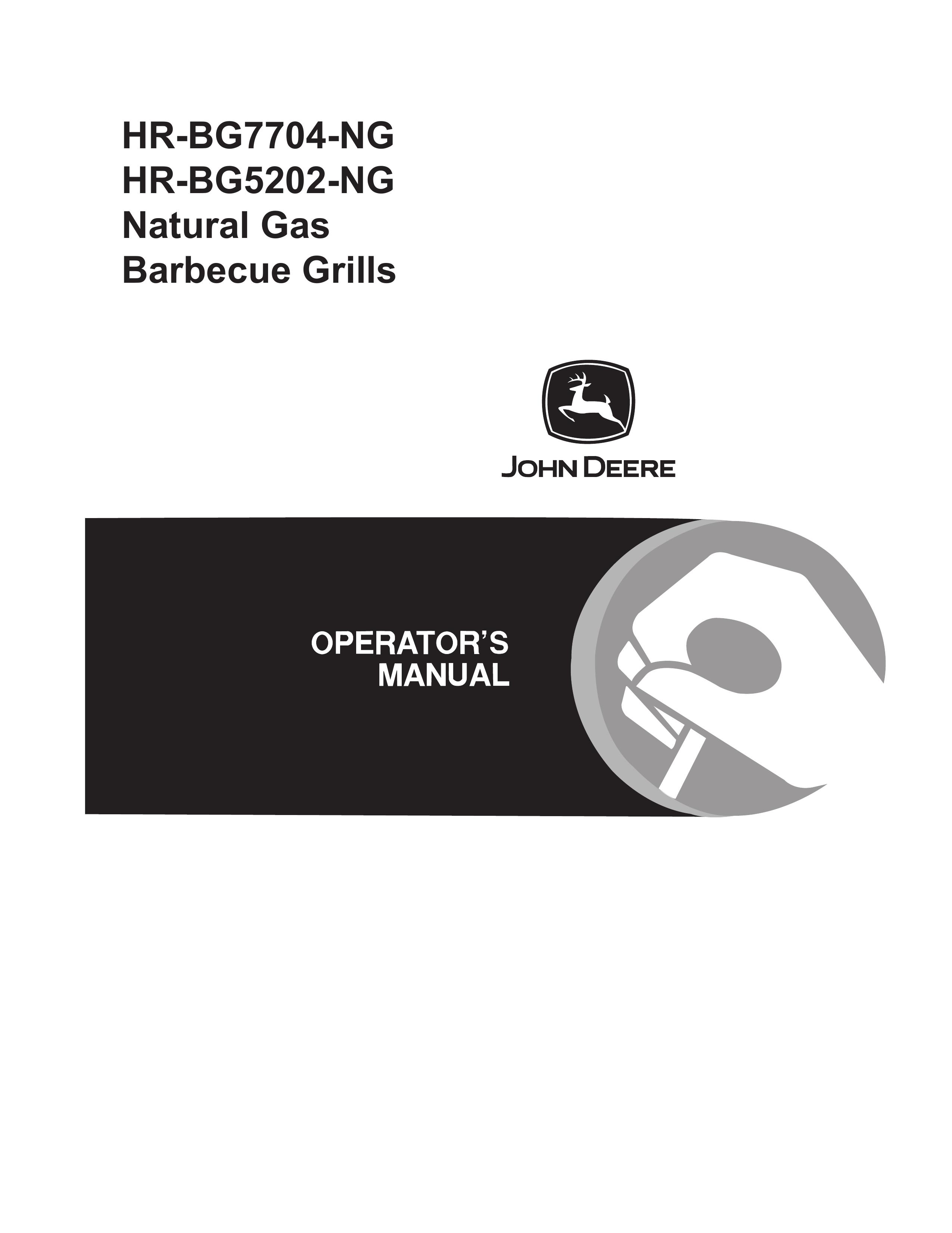 John Deere HR-BG5202-NG Gas Grill User Manual