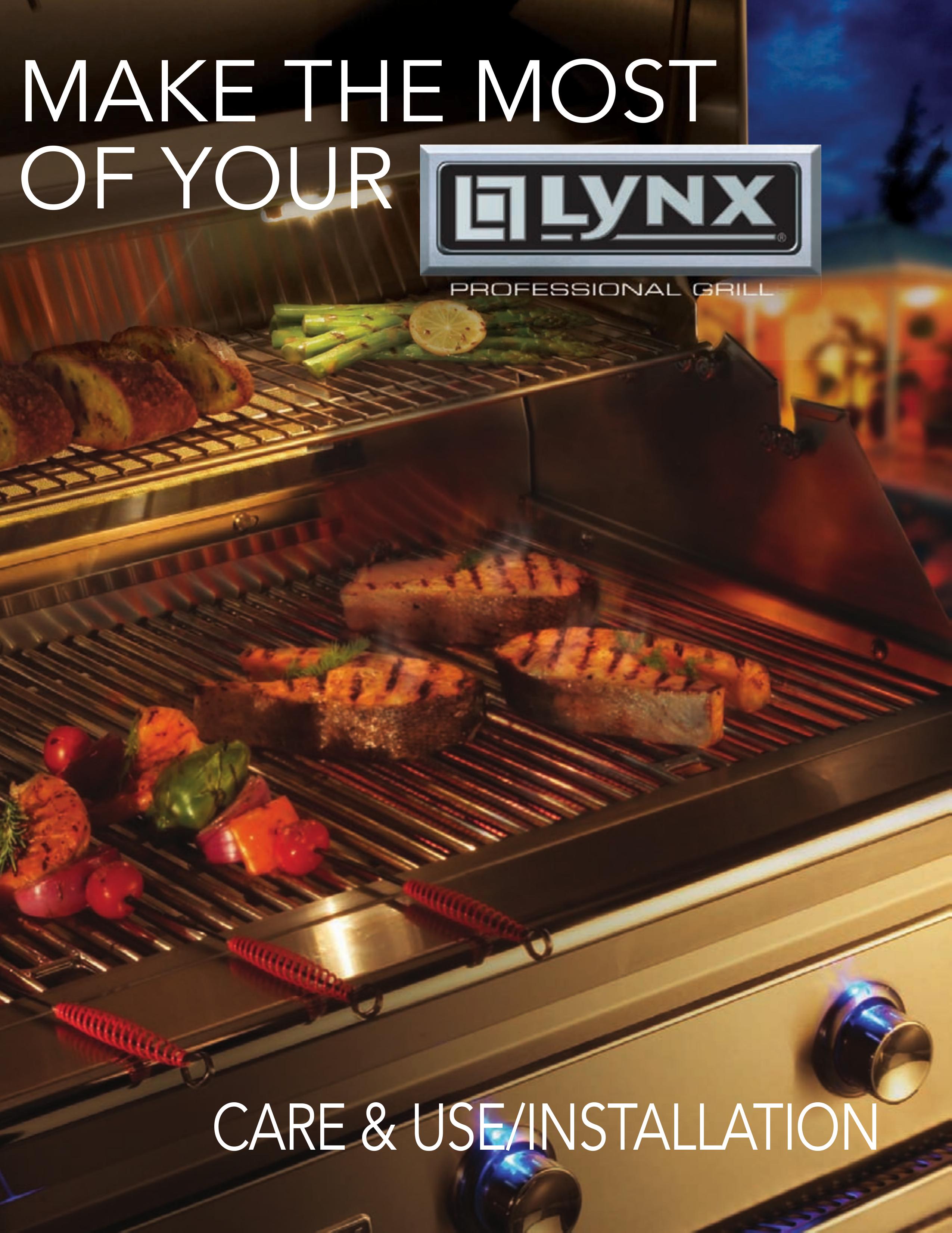 Lynx Professional Grills L27FR-2 Gas Grill User Manual