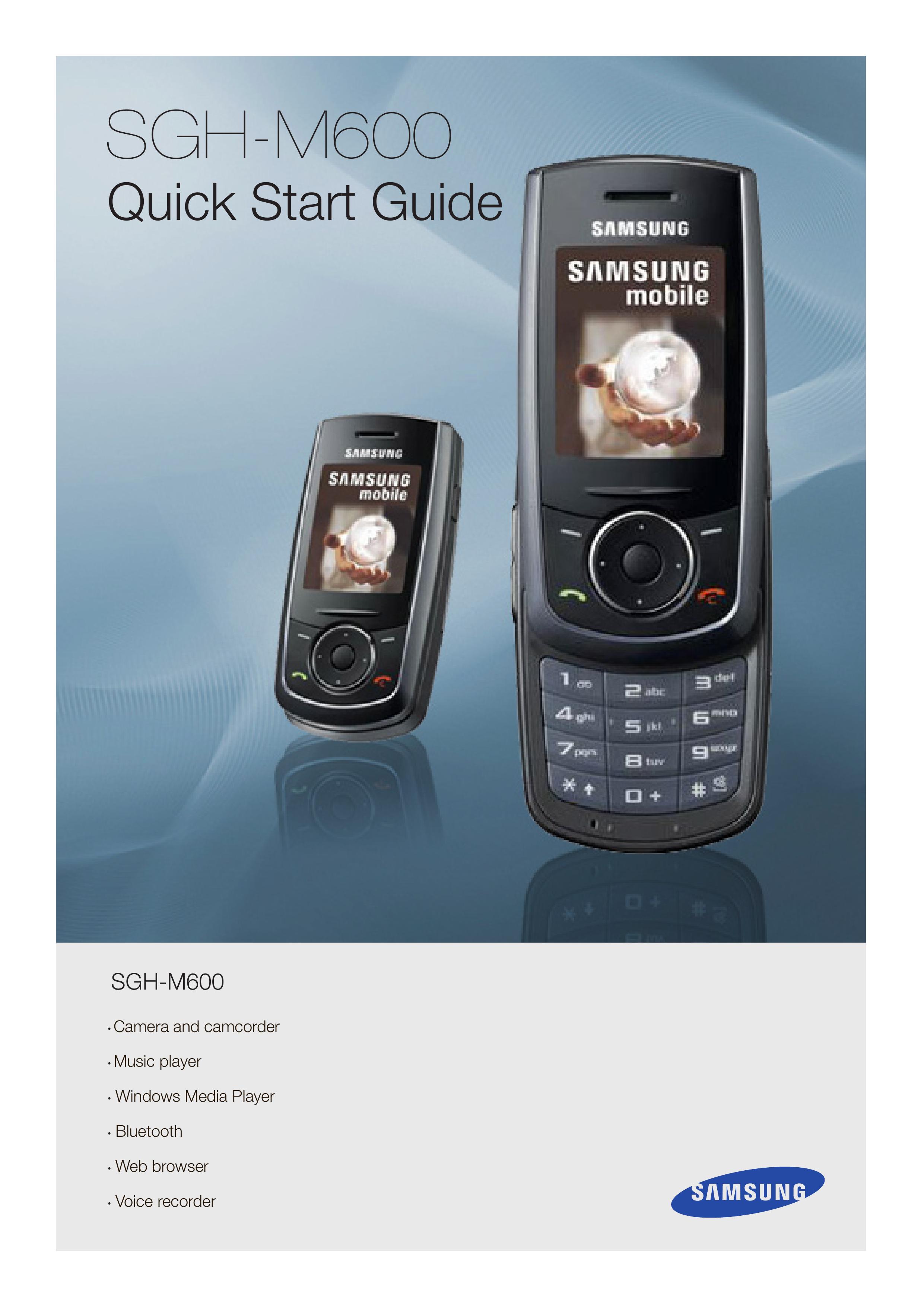 Samsung SGH-M600 Grill Accessory User Manual