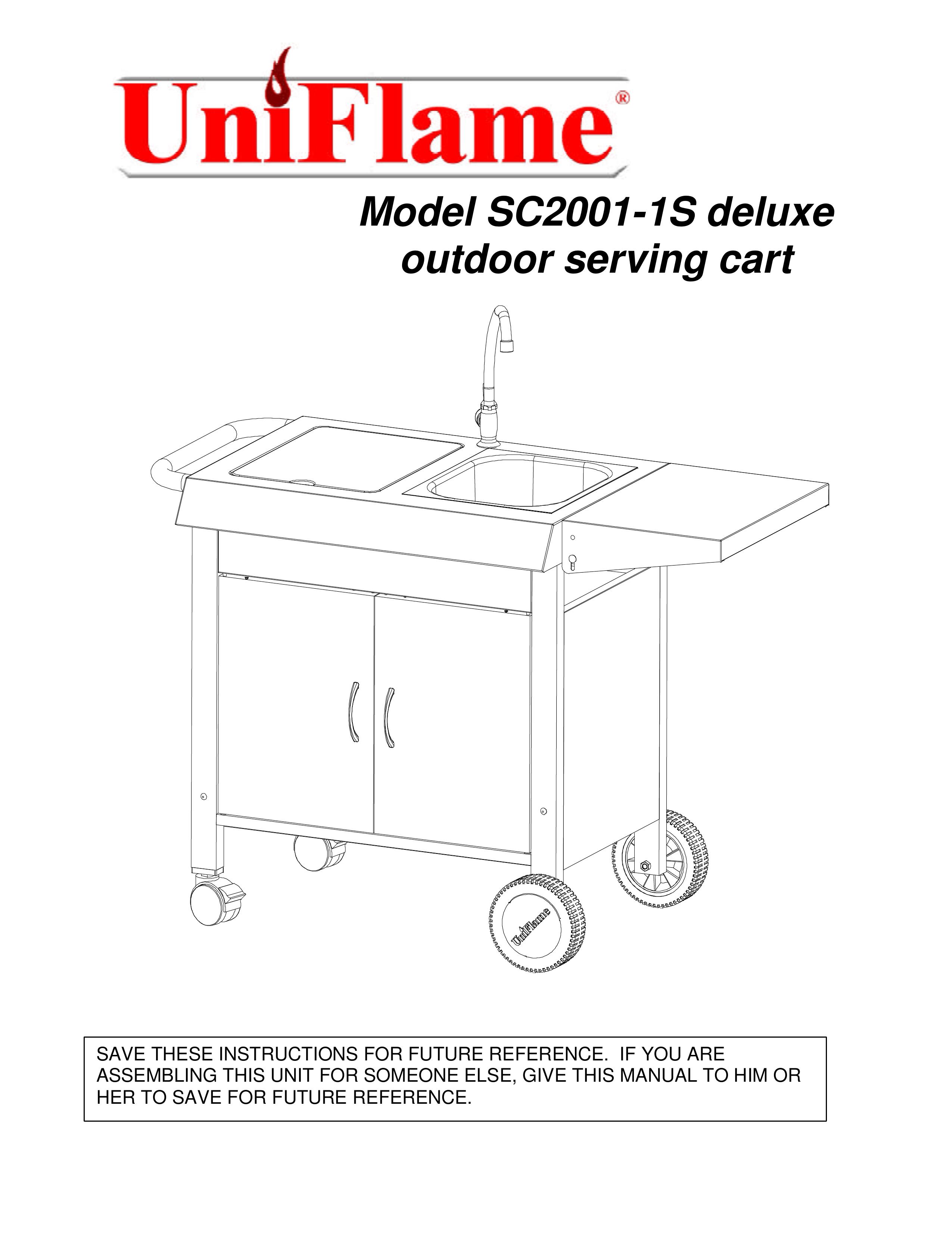Blue Rhino SC2001-1S Outdoor Cart User Manual