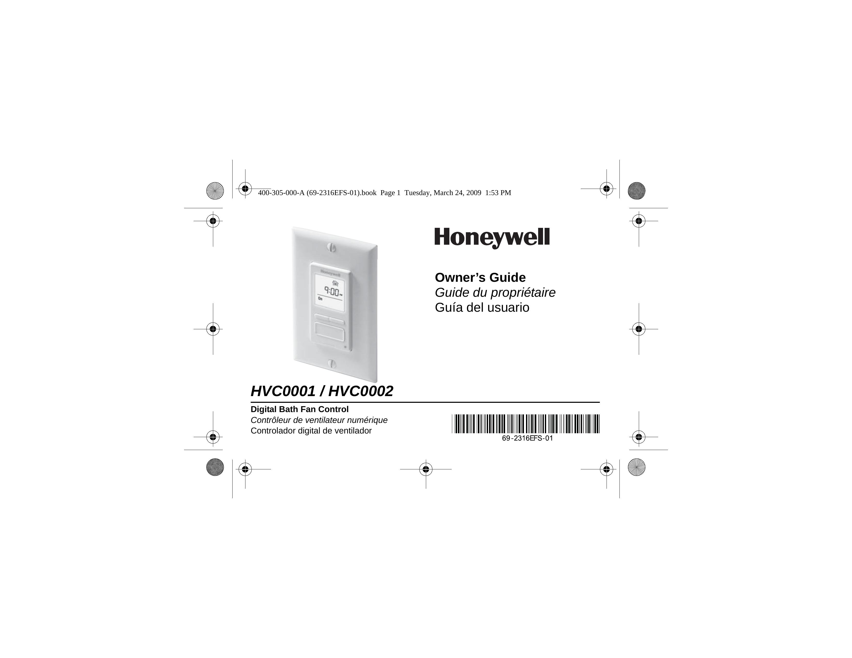 Honeywell HVC0001 Bathroom Aids User Manual