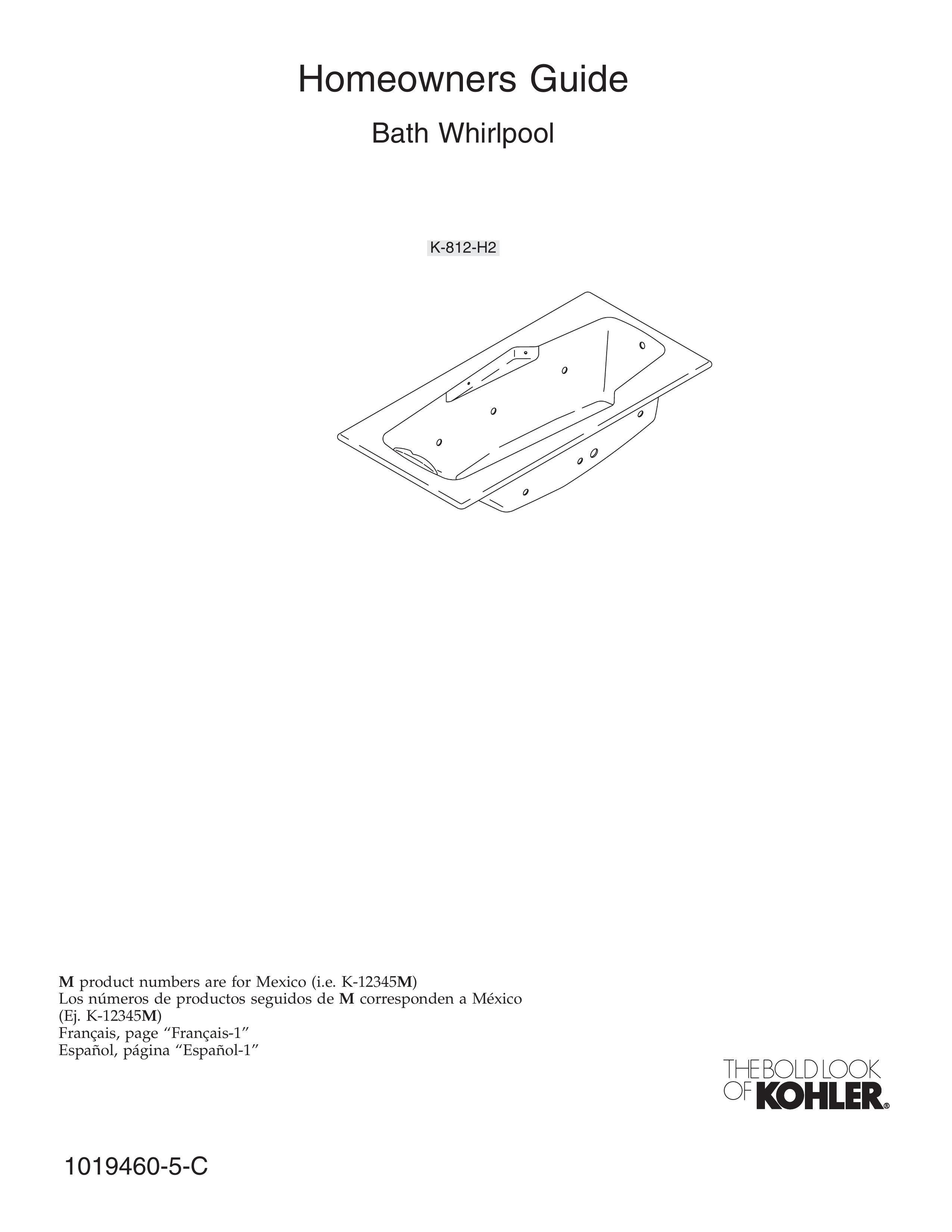 Kohler K-812-H2 Bathroom Aids User Manual