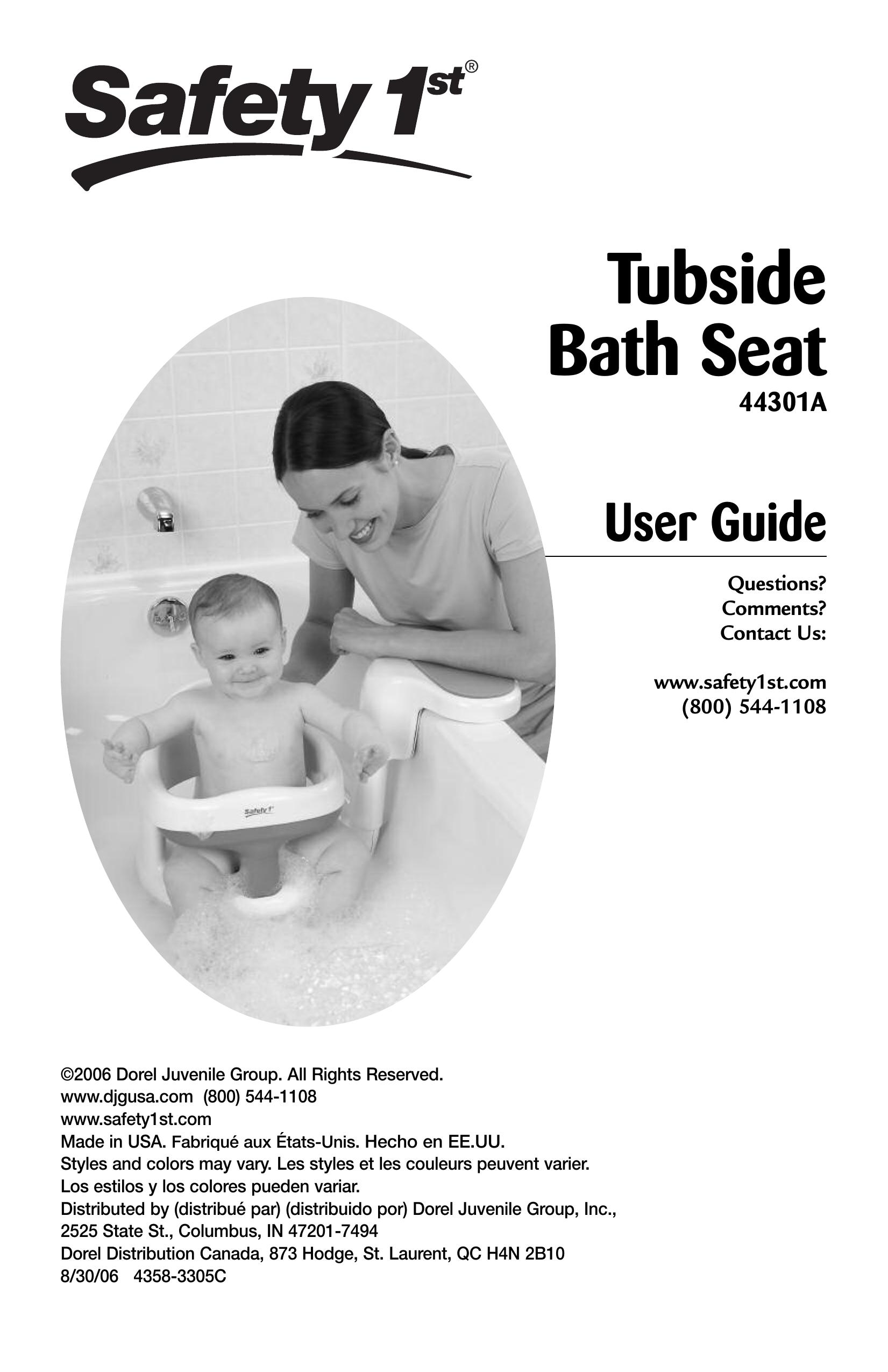 Safety 1st 44301A Bathroom Aids User Manual