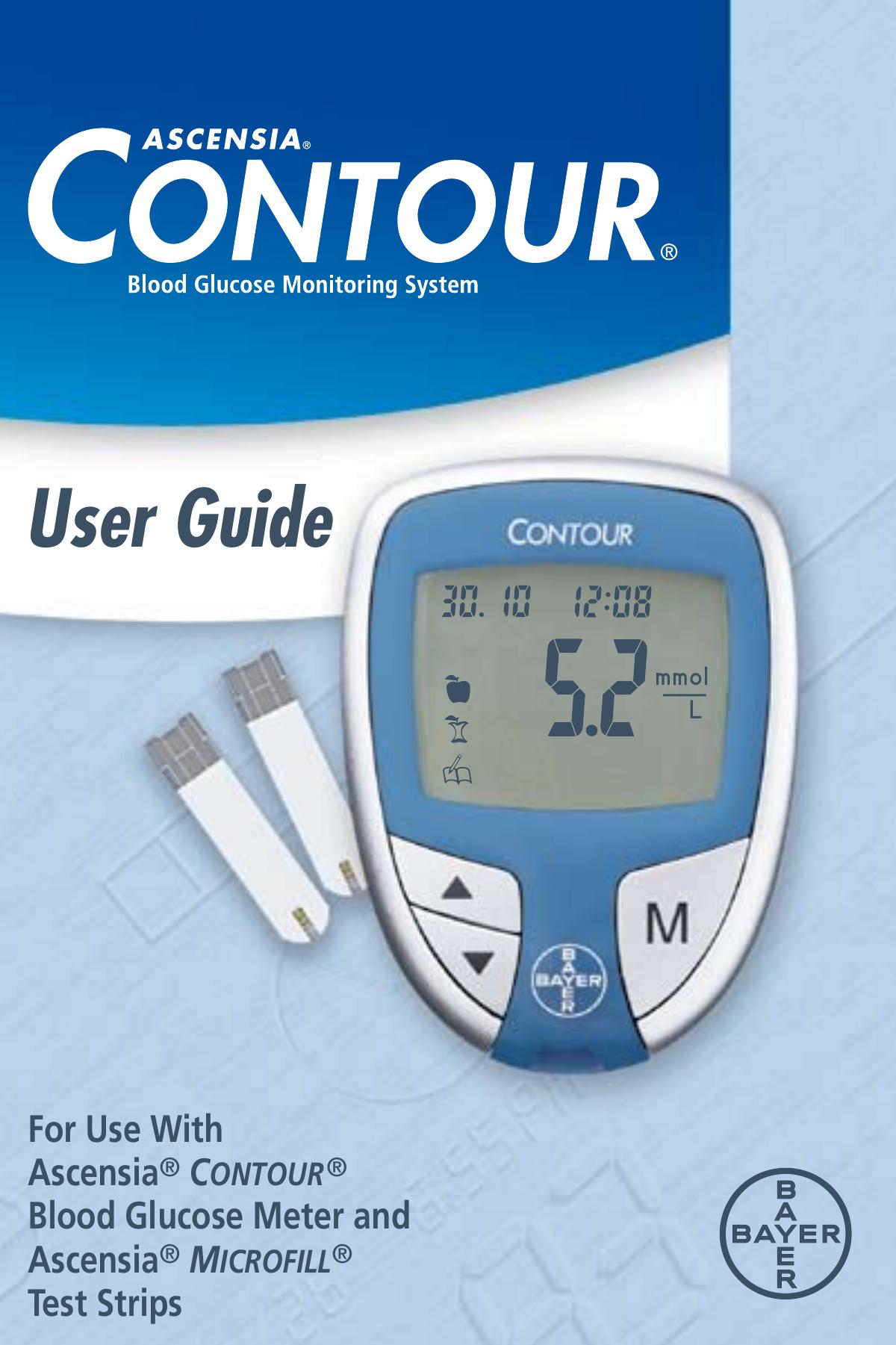 Bayer HealthCare Blood Glucose Meter Blood Glucose Meter User Manual