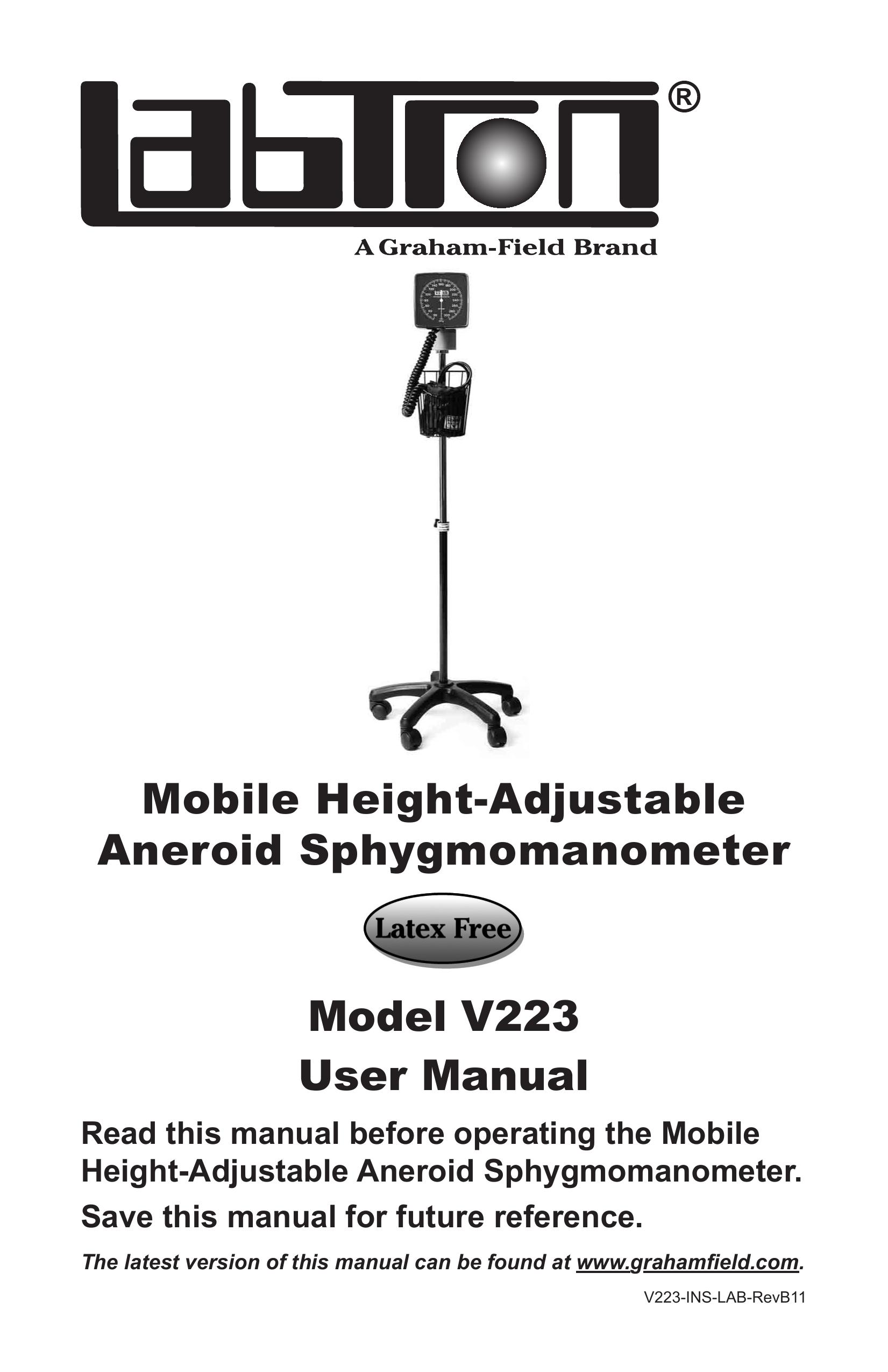 Graham Field V223 Blood Pressure Monitor User Manual