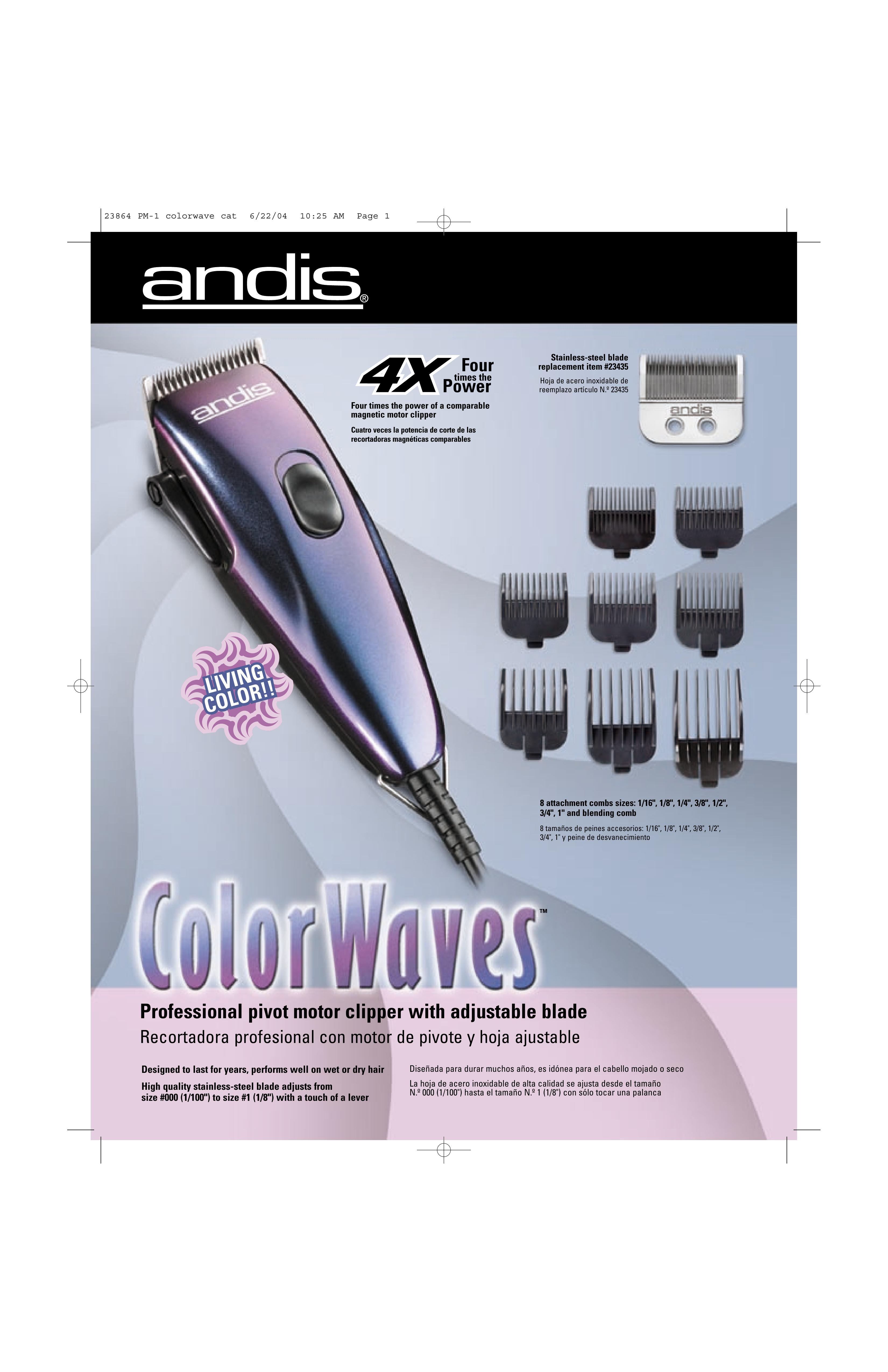 Andis Company 23755 Electric Shaver User Manual