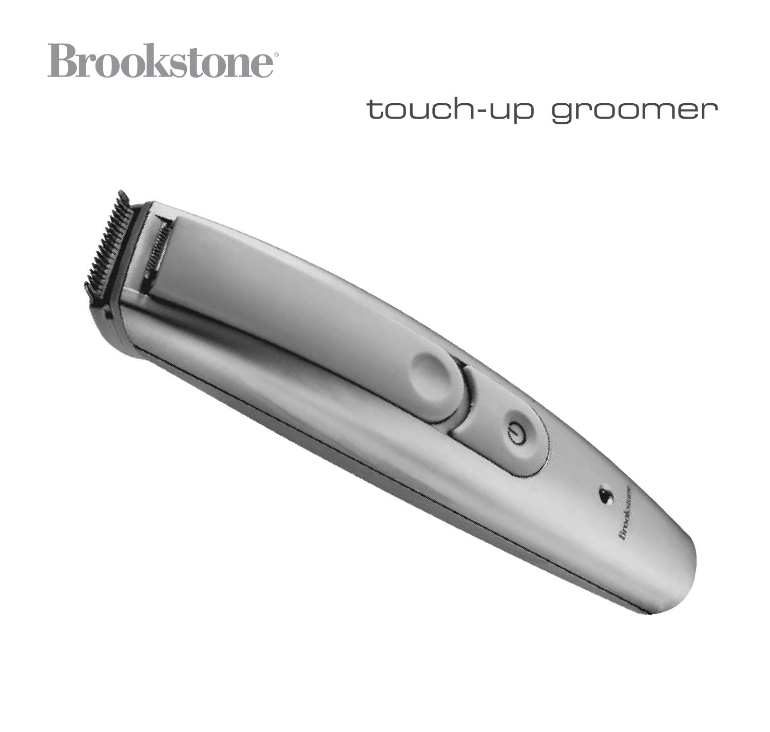 Brookstone Electric Shaver Electric Shaver User Manual