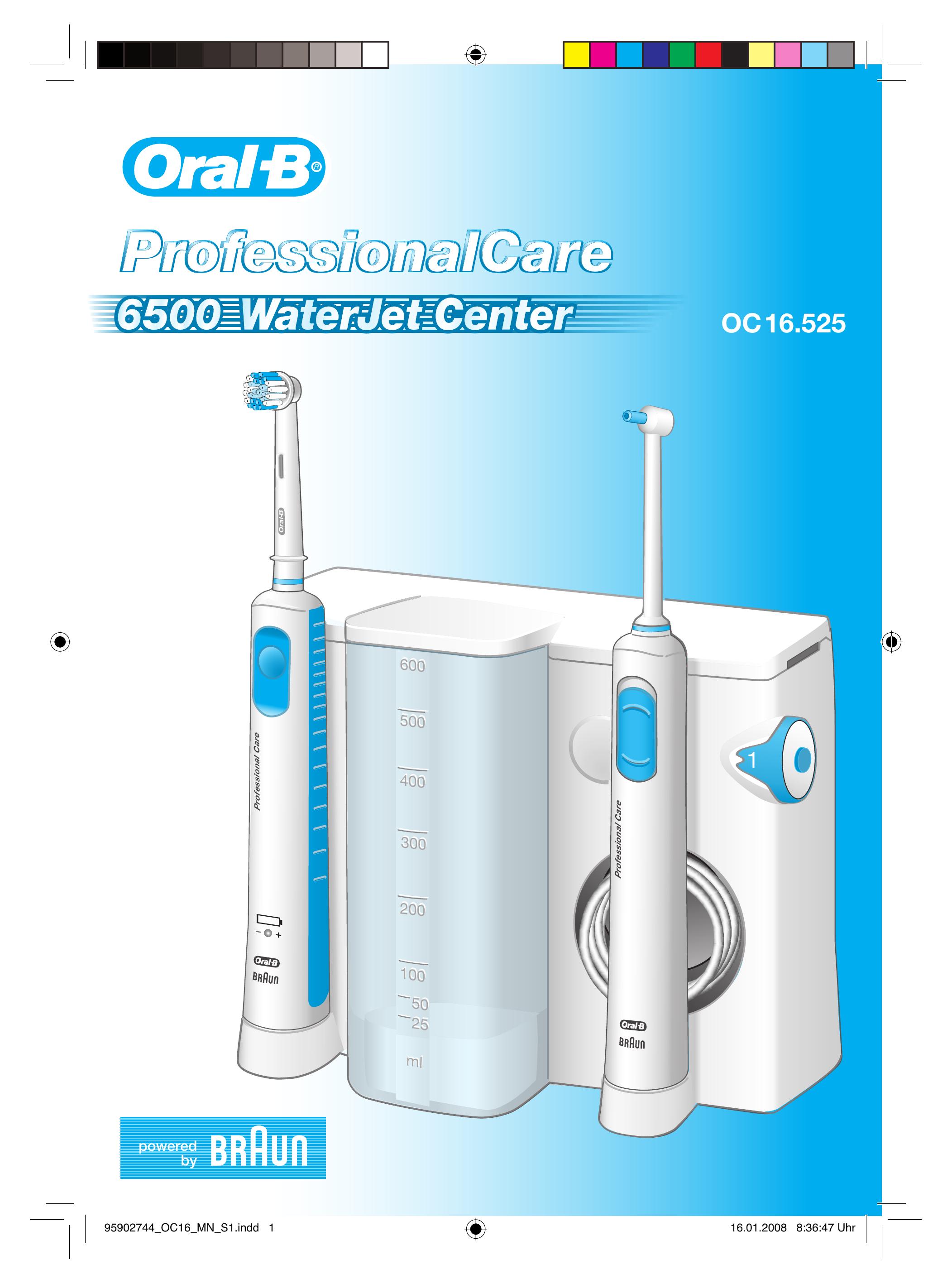 Braun 6500 Electric Toothbrush User Manual