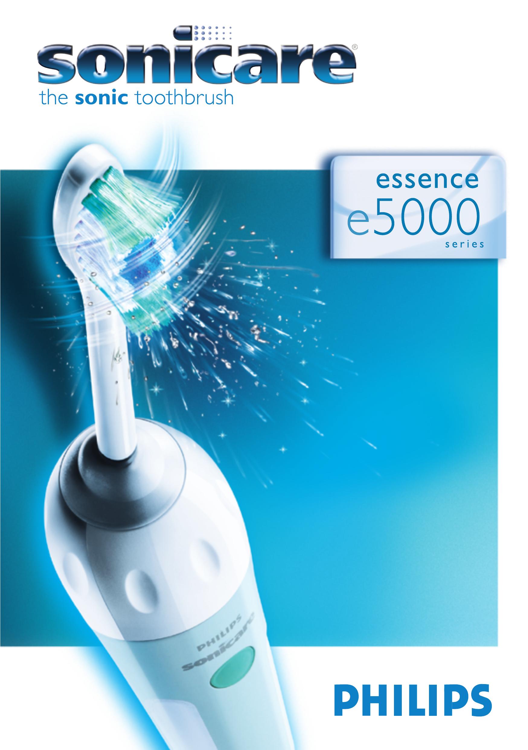 Philips e5000 Electric Toothbrush User Manual