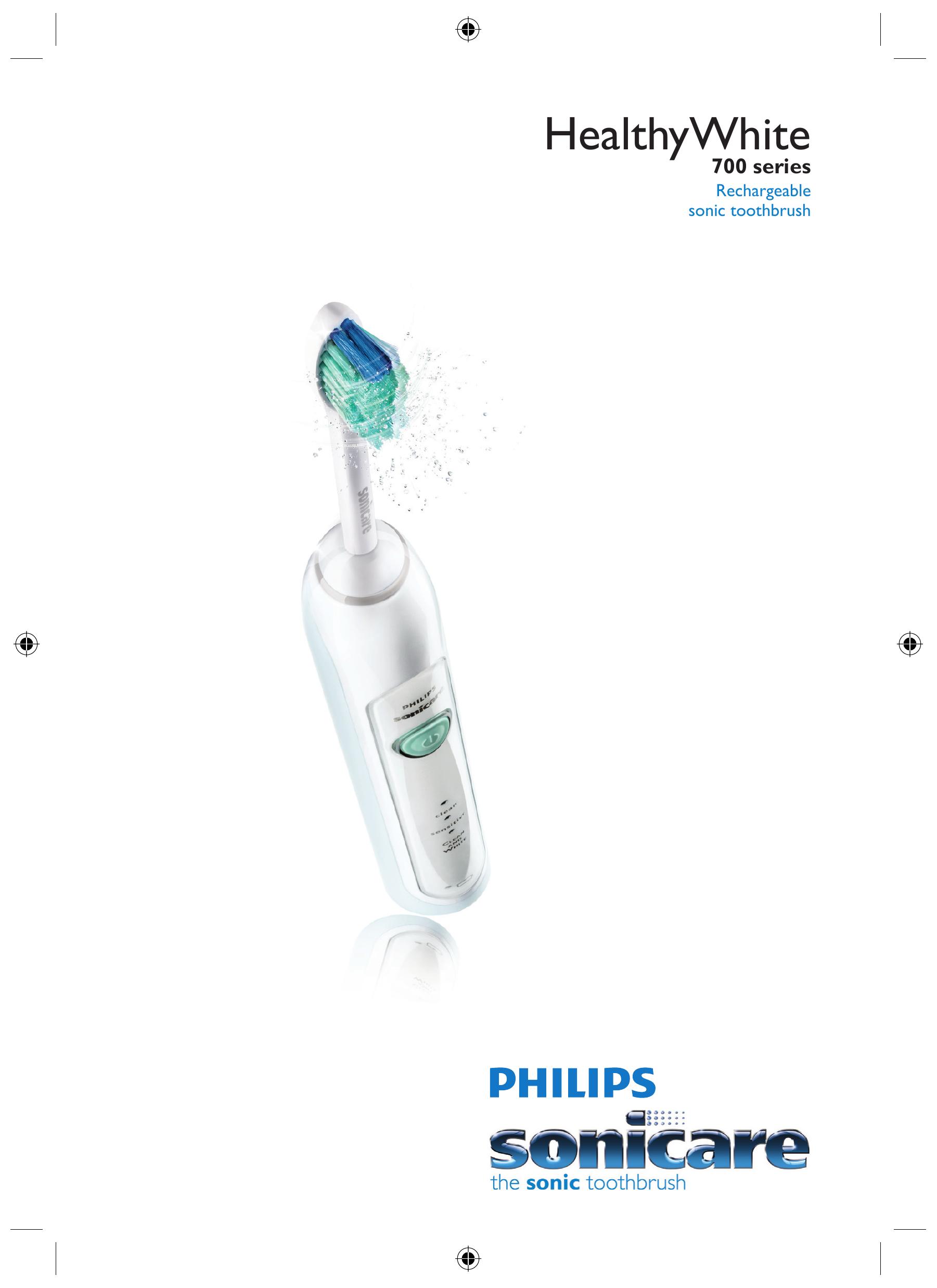 Sonicare HX6731/02 Electric Toothbrush User Manual