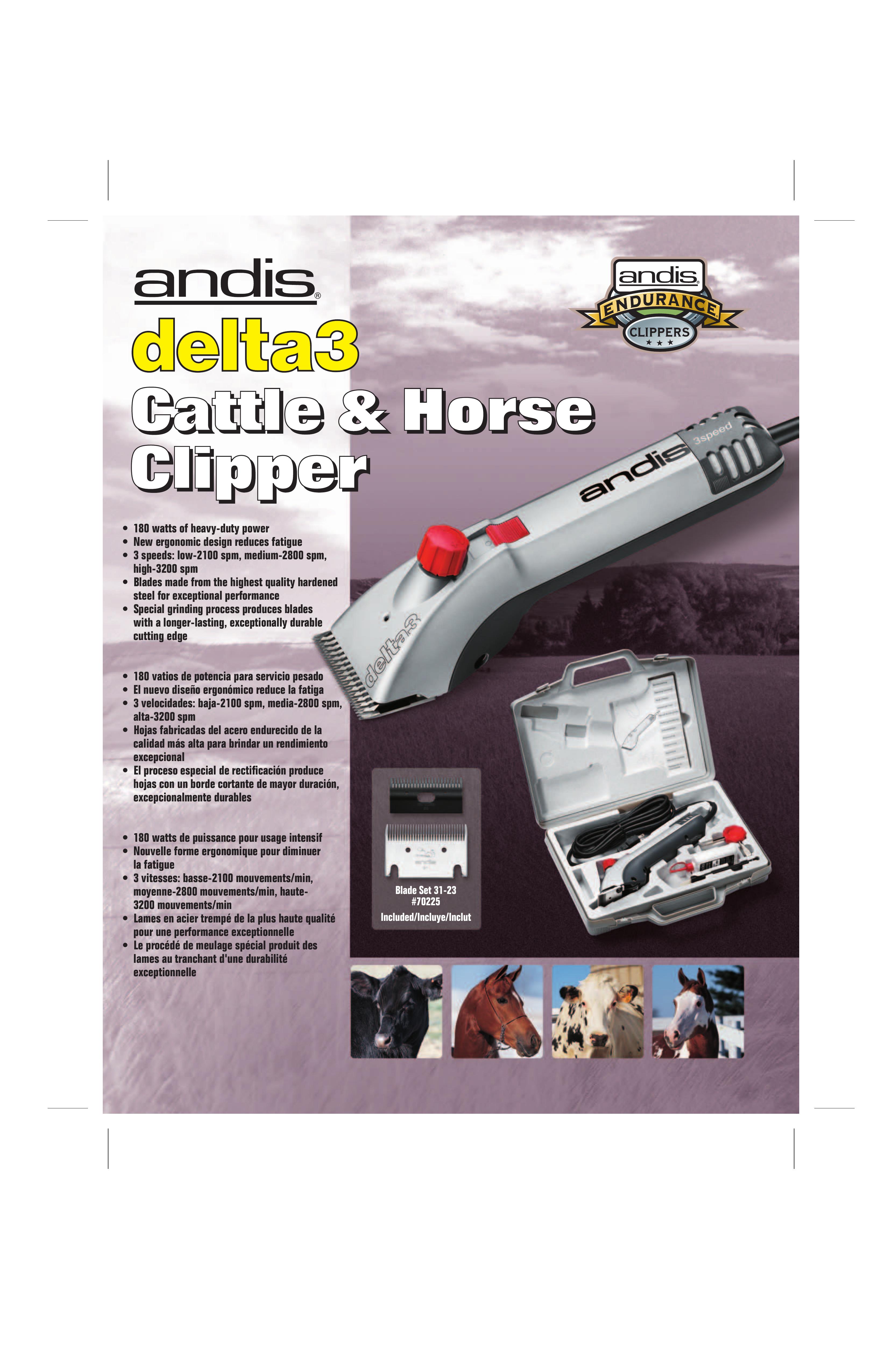 Andis Company 68020 Hair Clippers User Manual