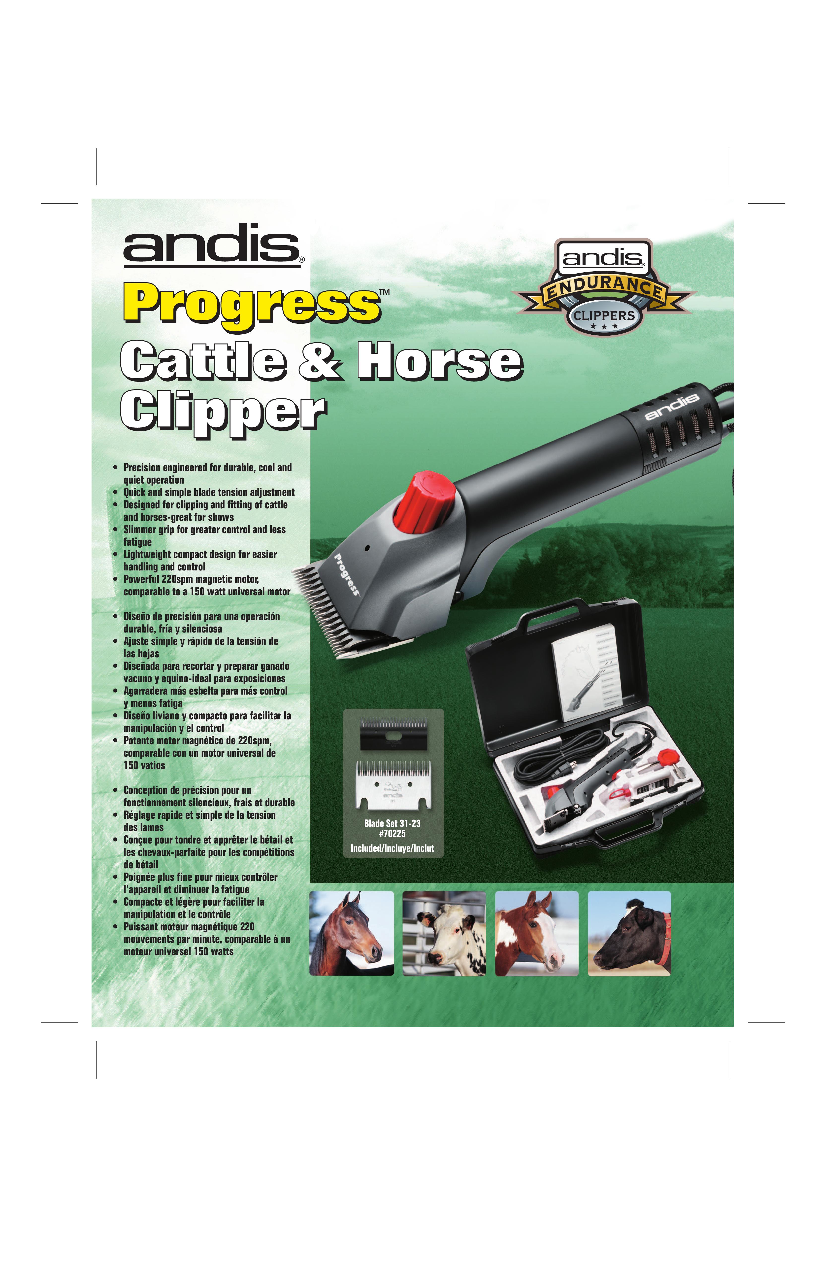 Andis Company HP Hair Clippers User Manual
