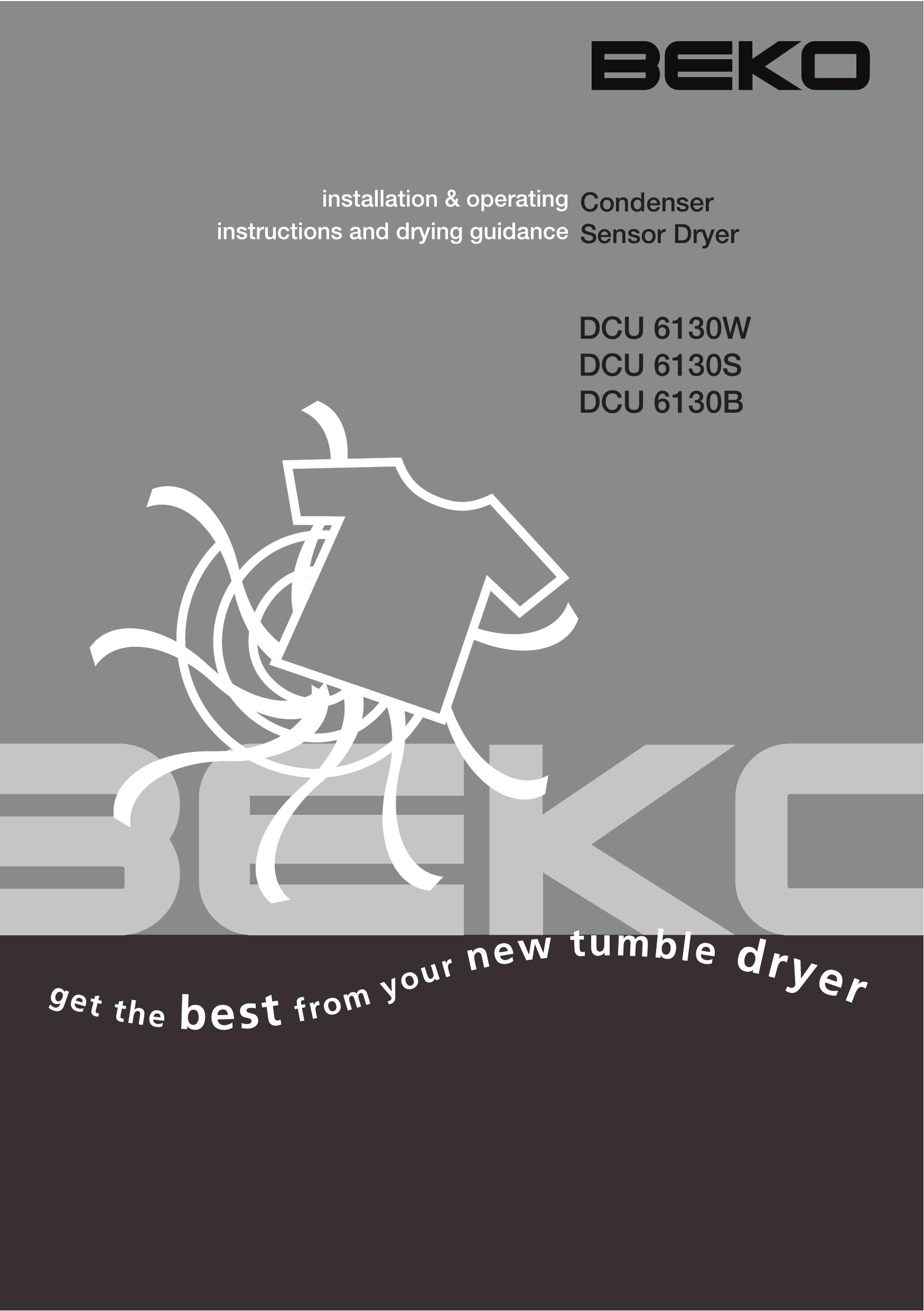 Beko DCU 6130S Hair Dryer User Manual