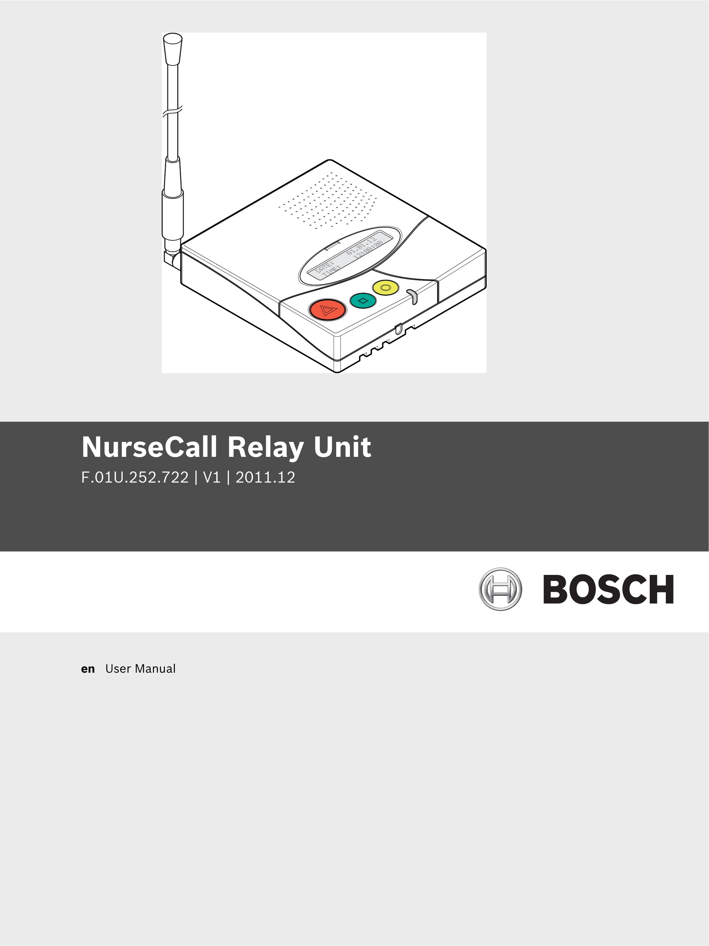 Bosch Appliances F.01U.252.722 Home Care Product User Manual