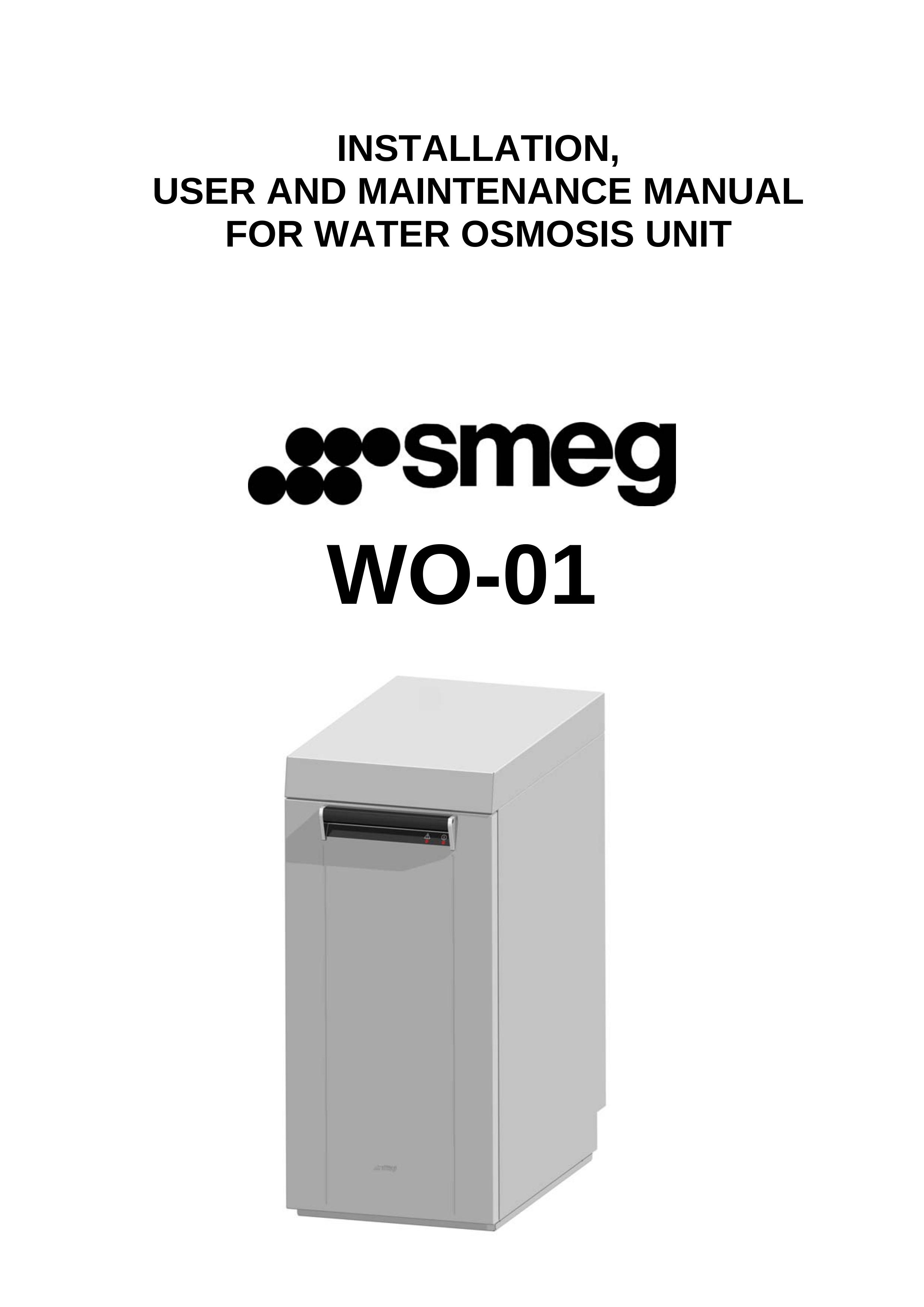 Smeg WO-01 Home Dialysis Equipment User Manual