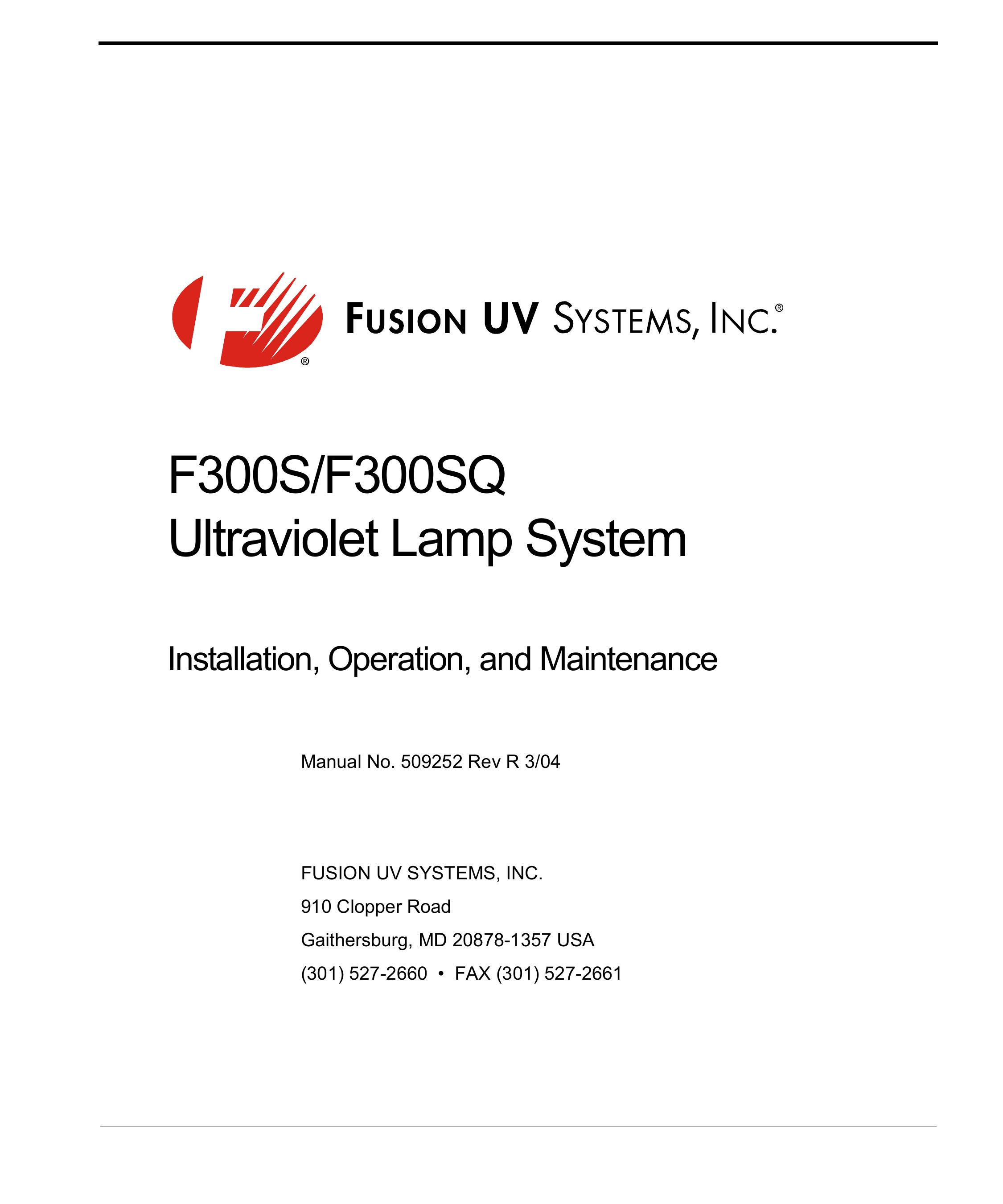 Fusion F300SQ Light Therapy Device User Manual