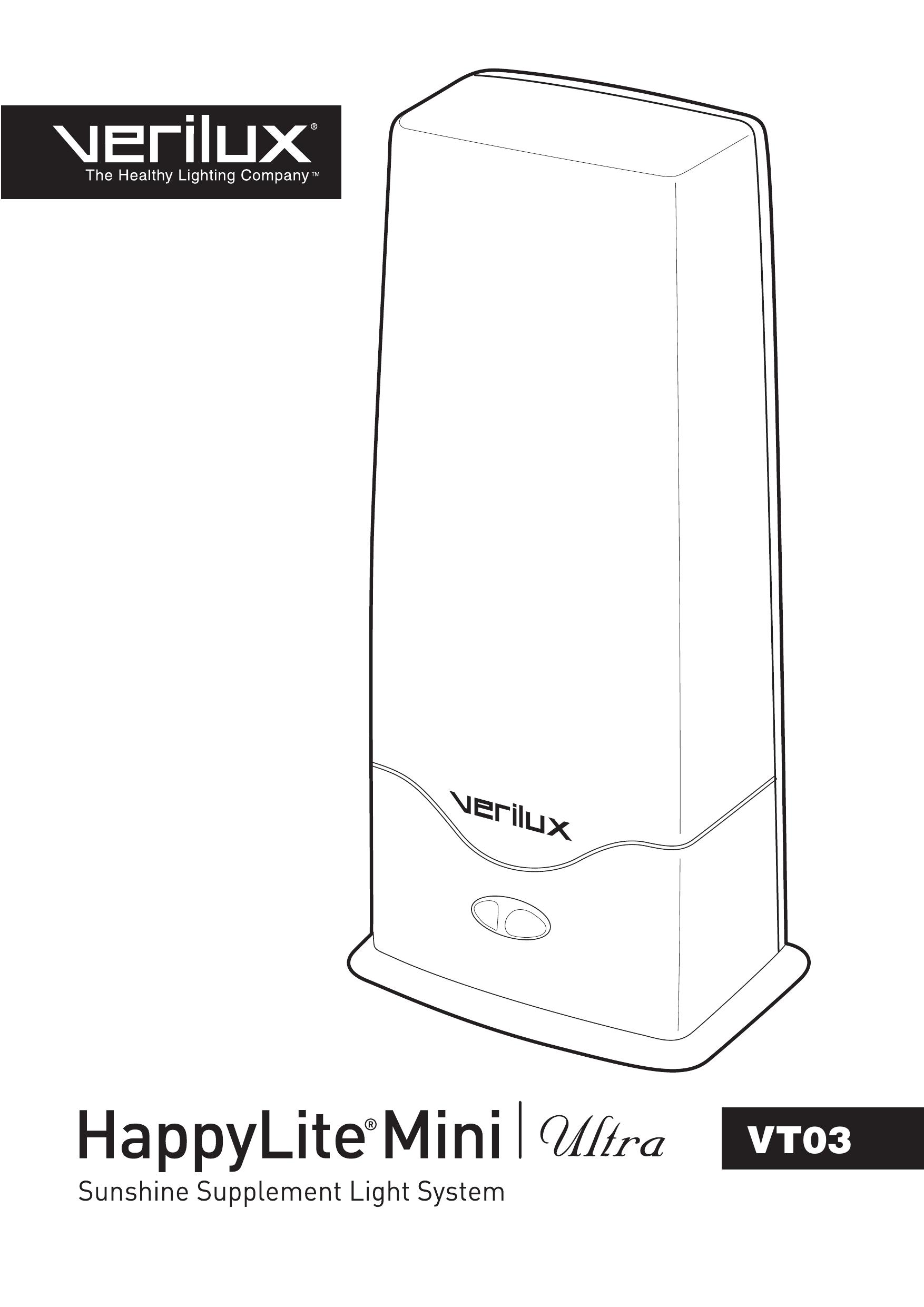 Verilux VT03 Light Therapy Device User Manual