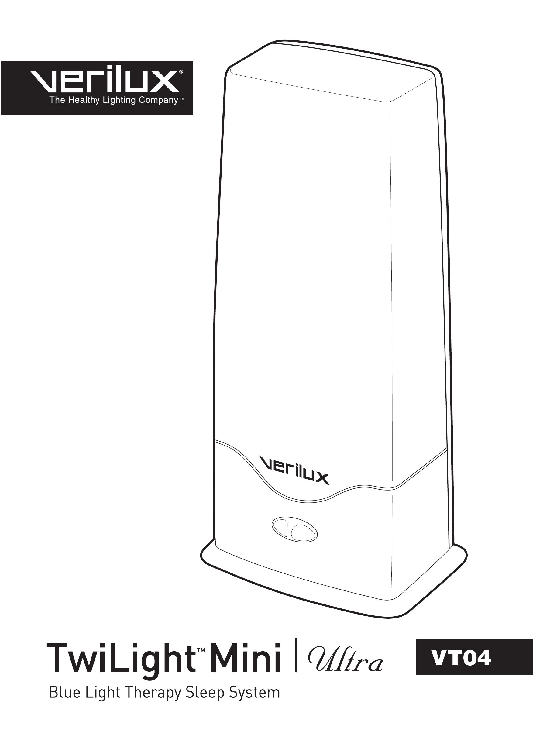 Verilux vt04 Light Therapy Device User Manual
