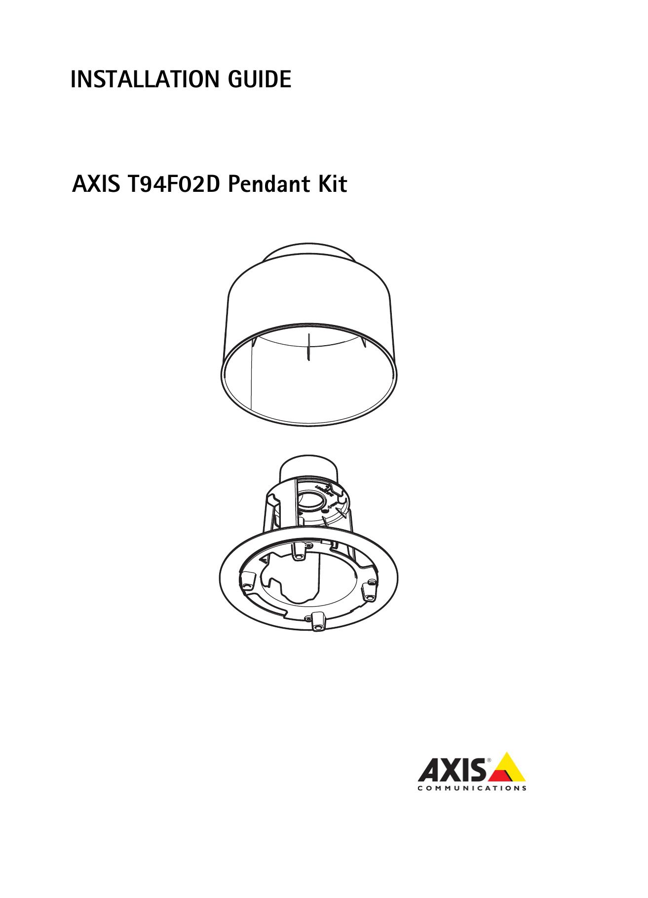 Axis Communications T94F02D Medical Alarms User Manual