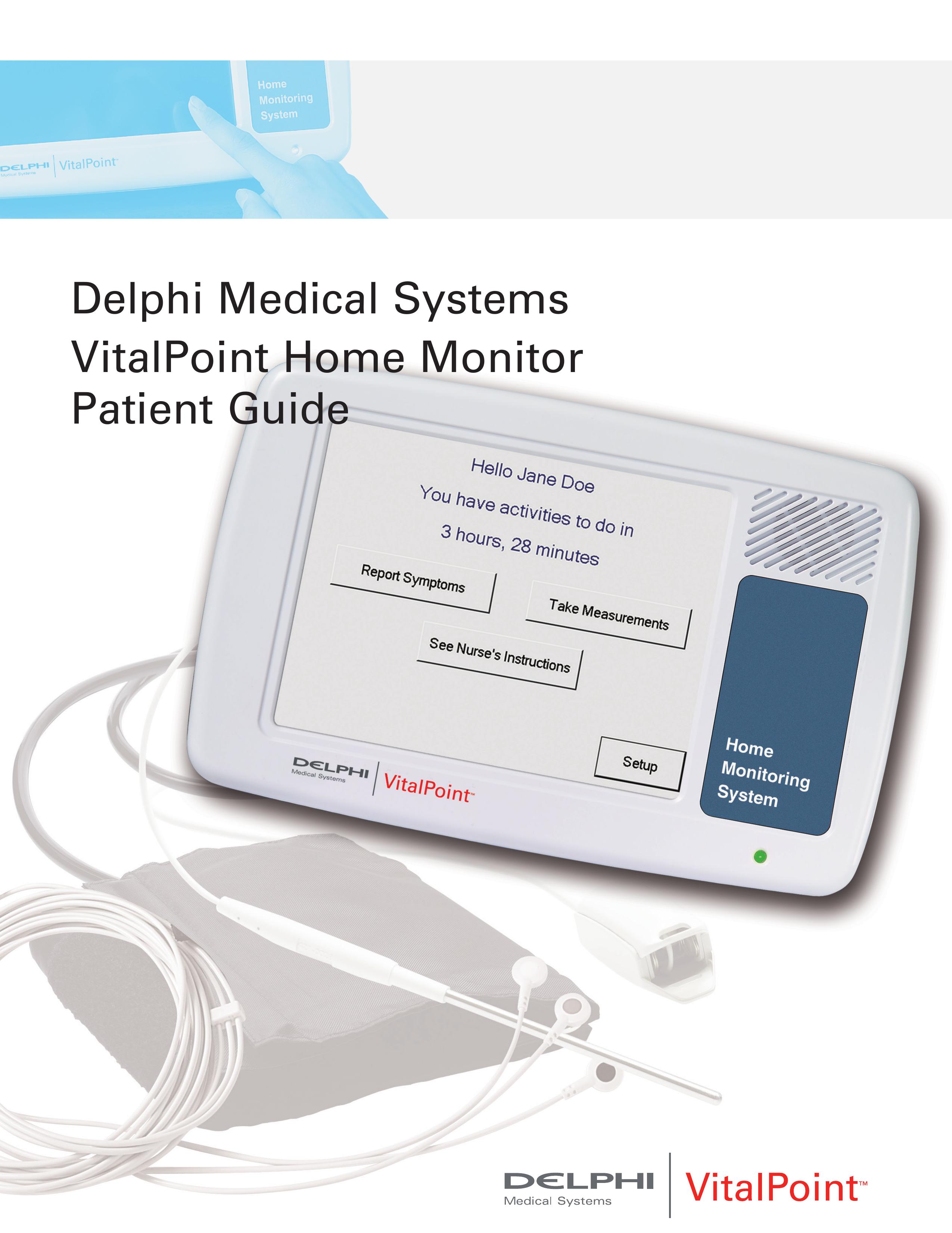 Delphi II DL-00035 Medical Alarms User Manual