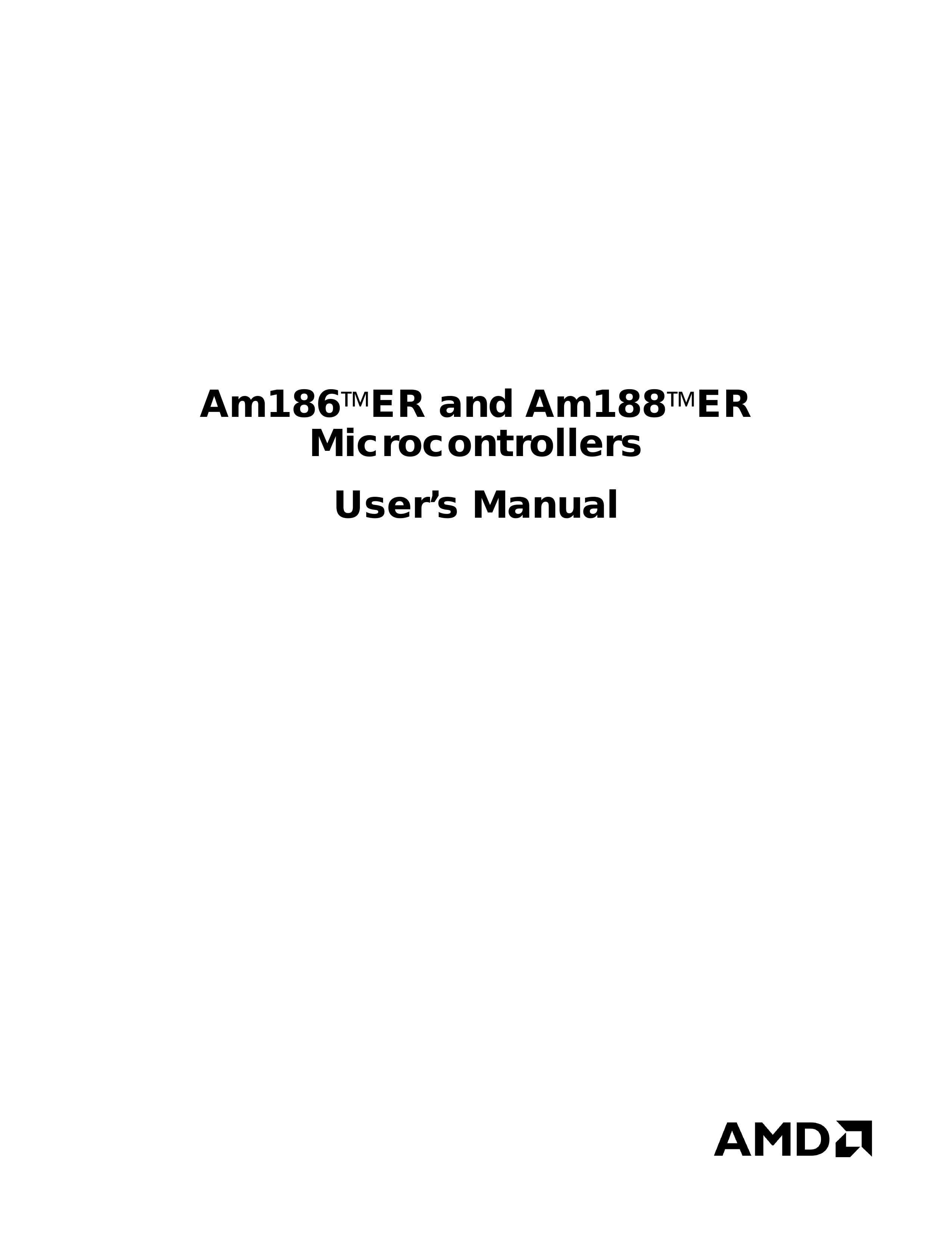 AMD Am186TMER Microscope & Magnifier User Manual