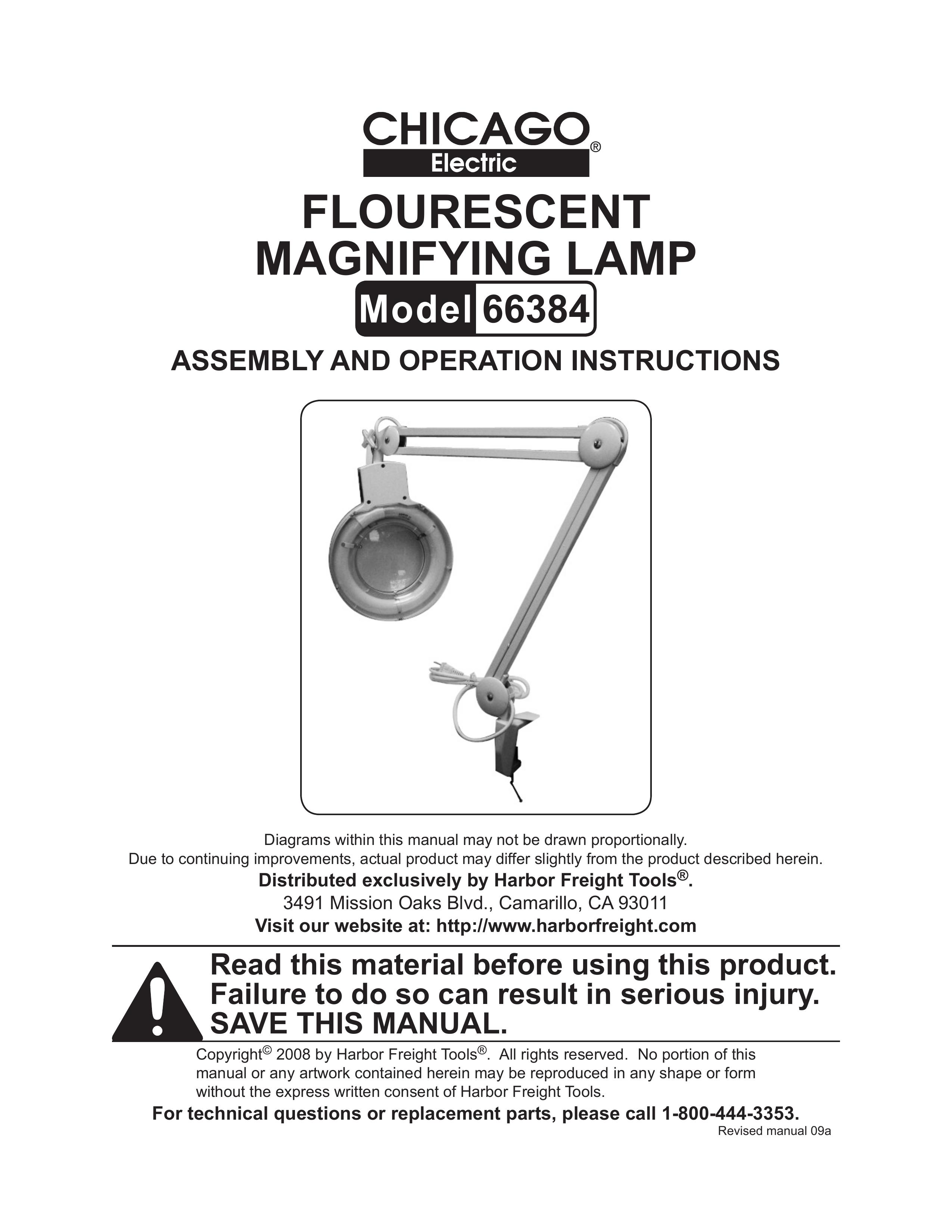 Chicago Electric 66384 Microscope & Magnifier User Manual