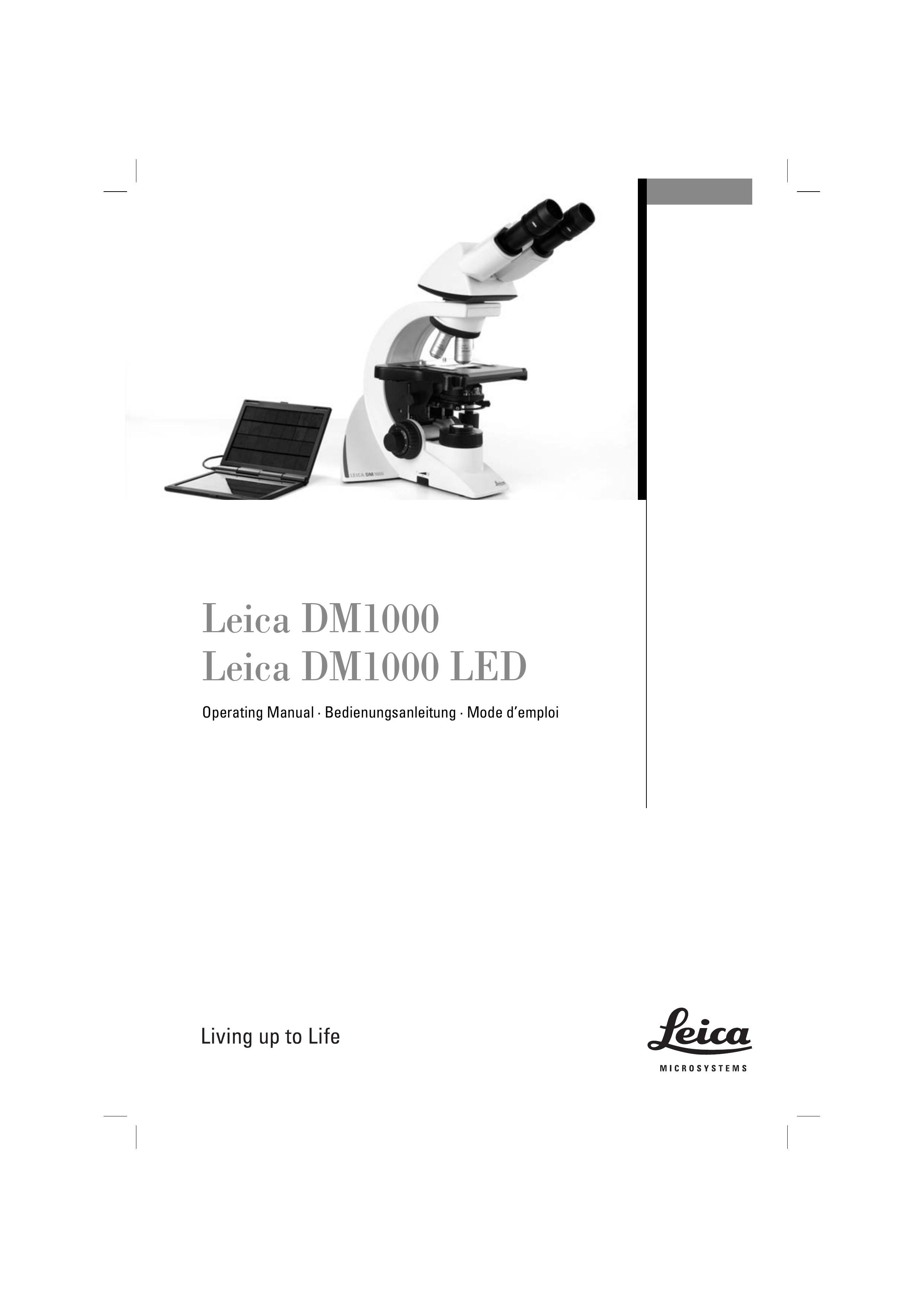 Leica DM1000 LED Microscope & Magnifier User Manual