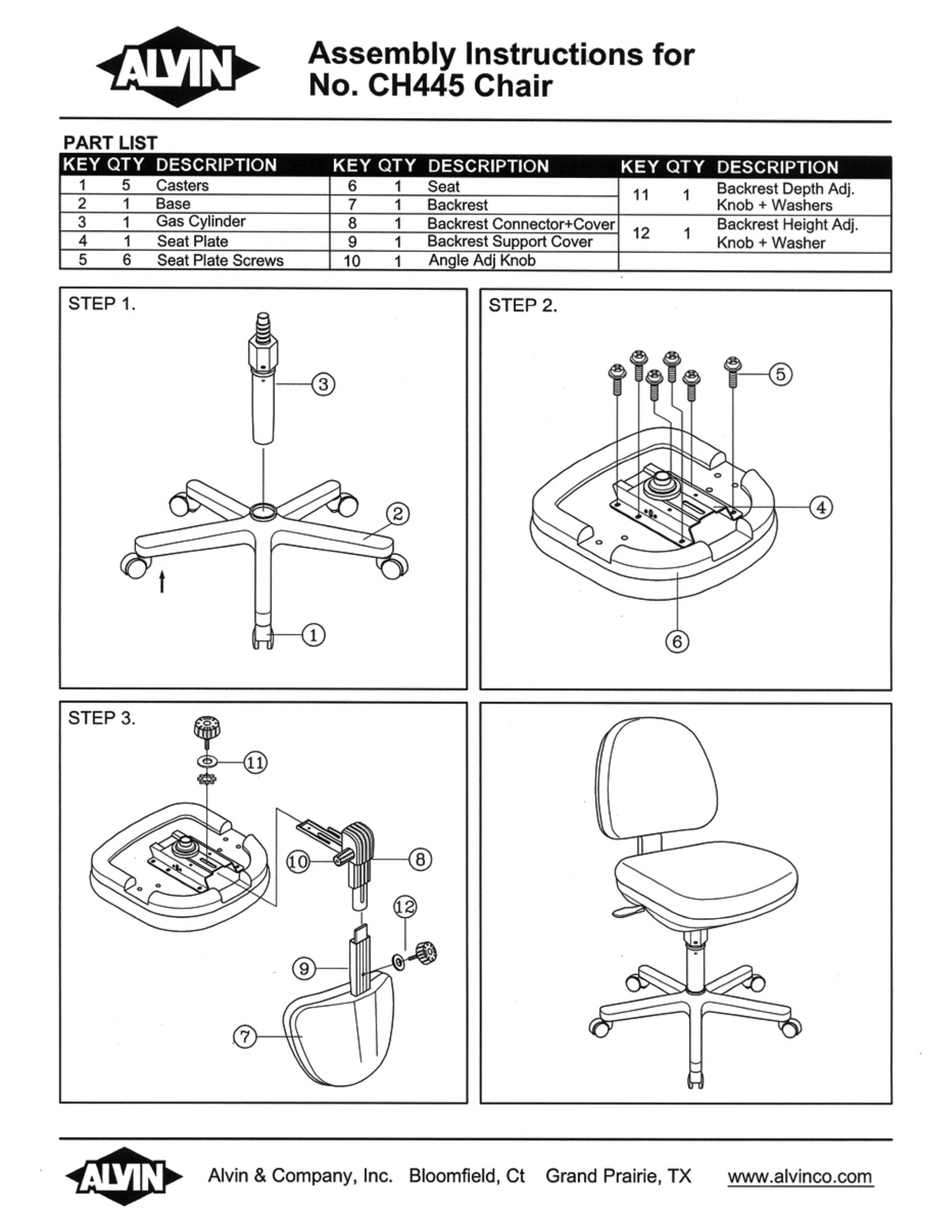 Alvin CH445 Mobility Aid User Manual