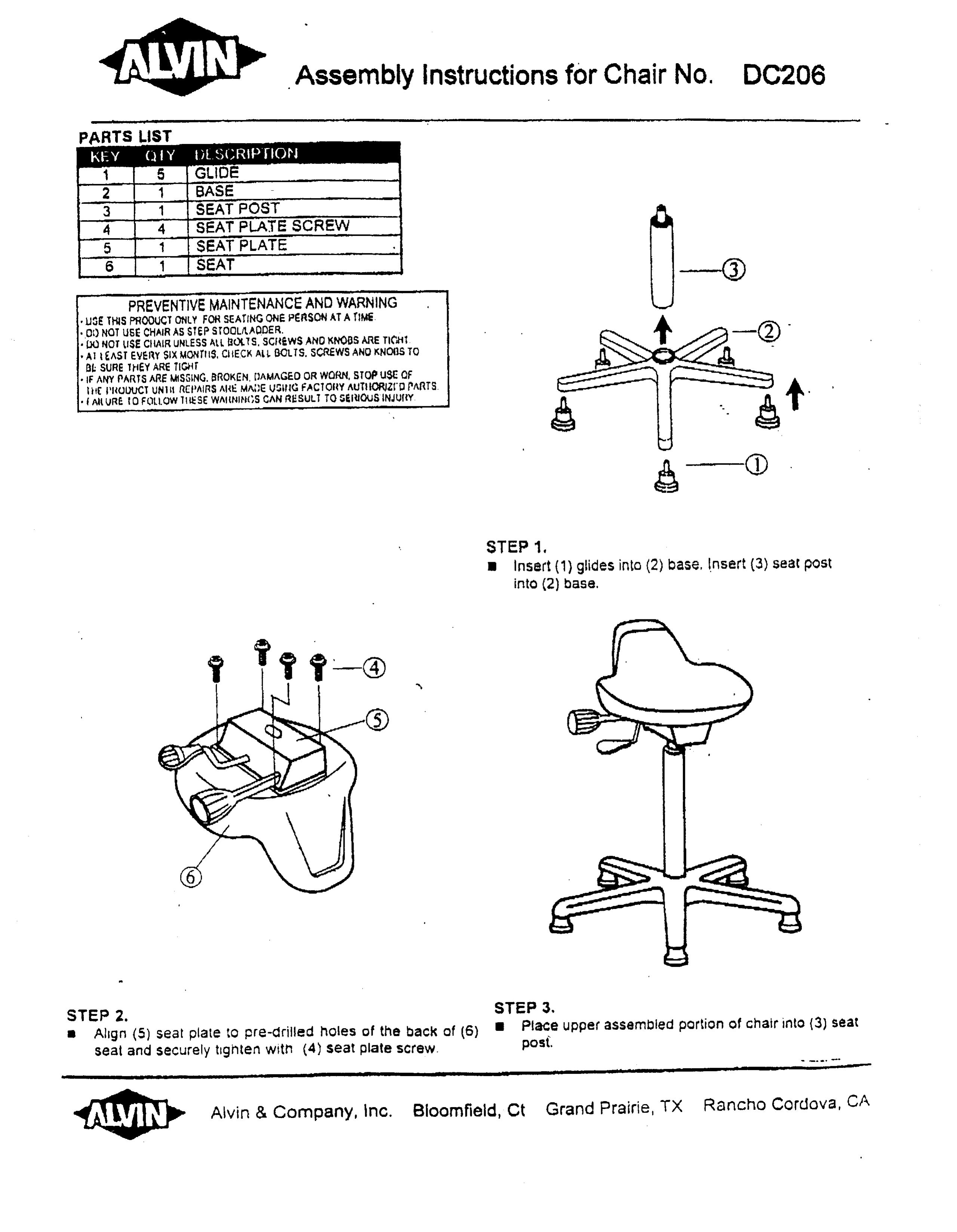 Alvin DC2006 Mobility Aid User Manual