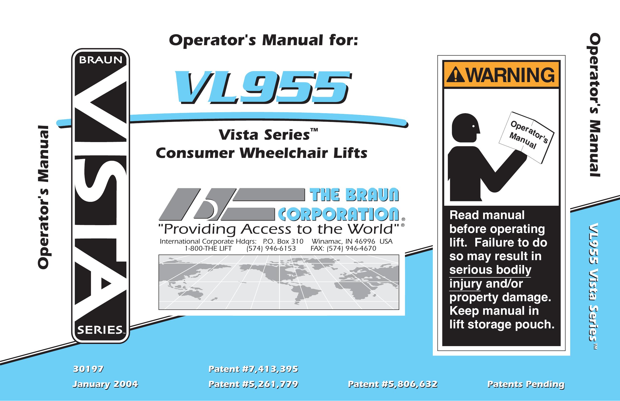 Braun VL955 Mobility Aid User Manual