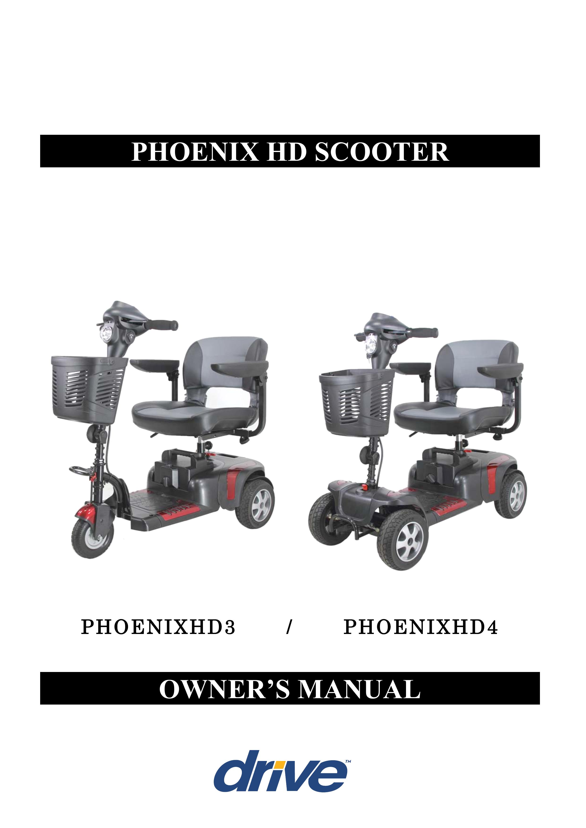 Drive Medical Design PhoenixHD3 Mobility Aid User Manual