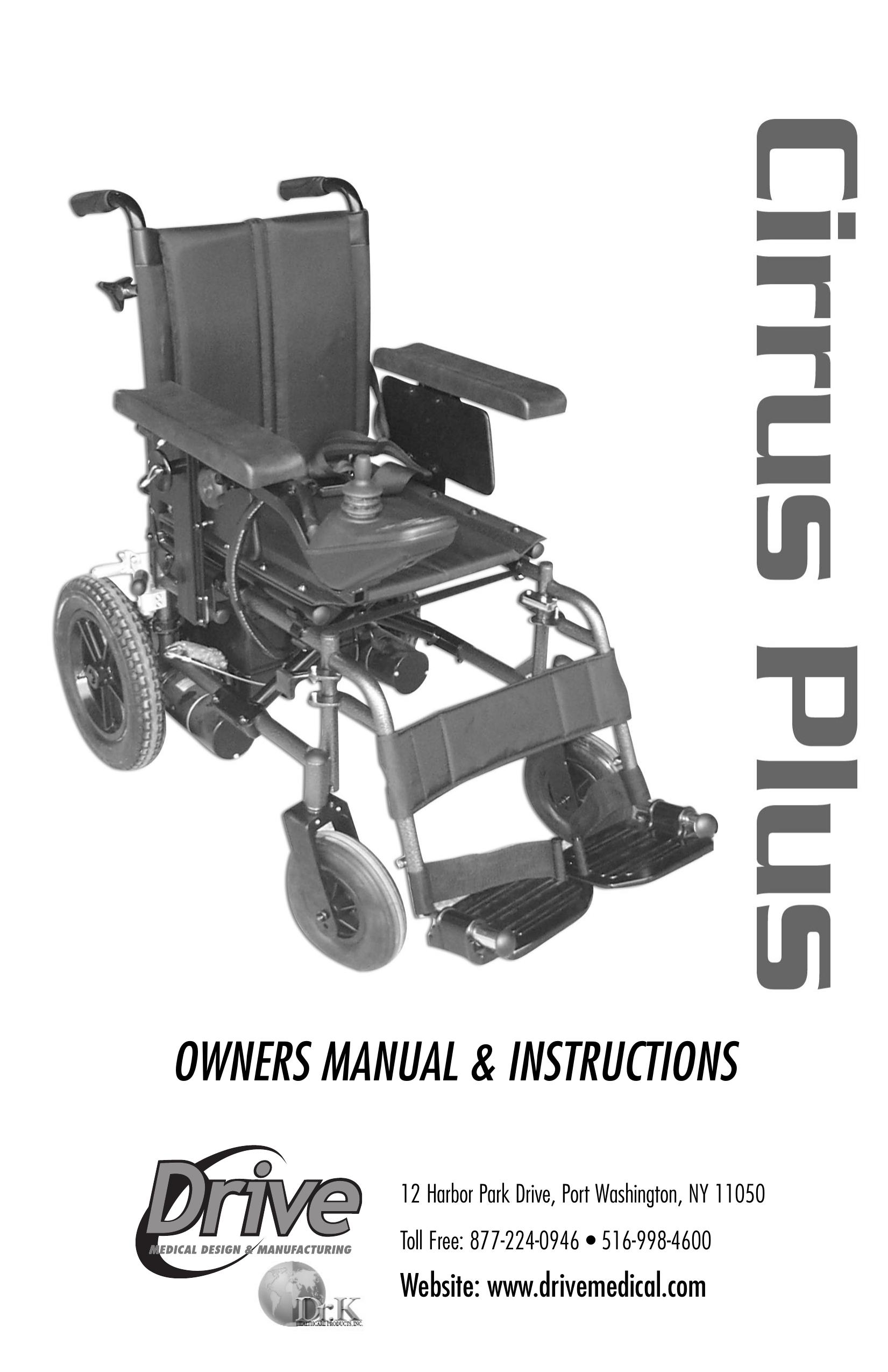 Drive Medical Design Power Wheelchair Mobility Aid User Manual