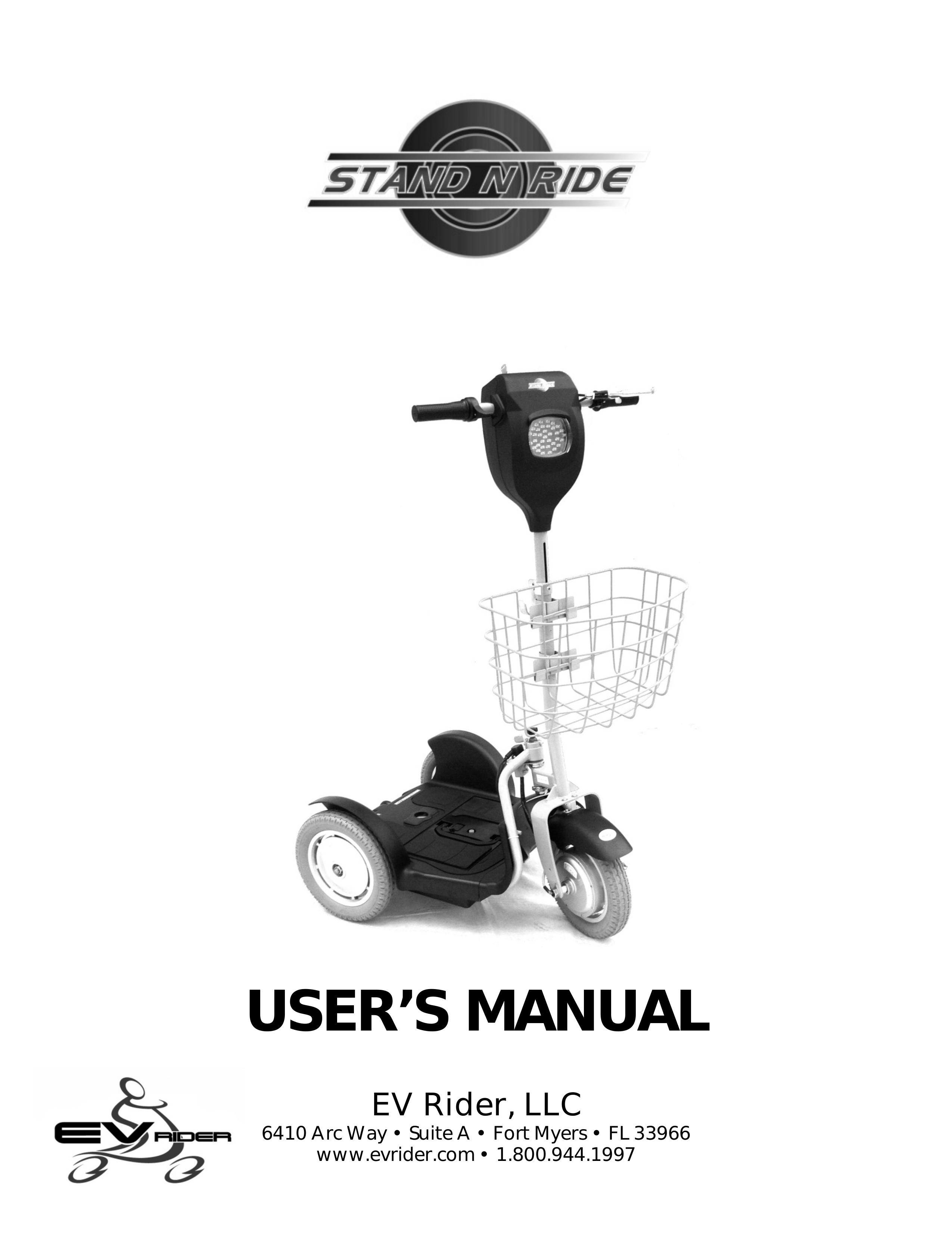 EV Rider Stand N Ride Mobility Aid User Manual