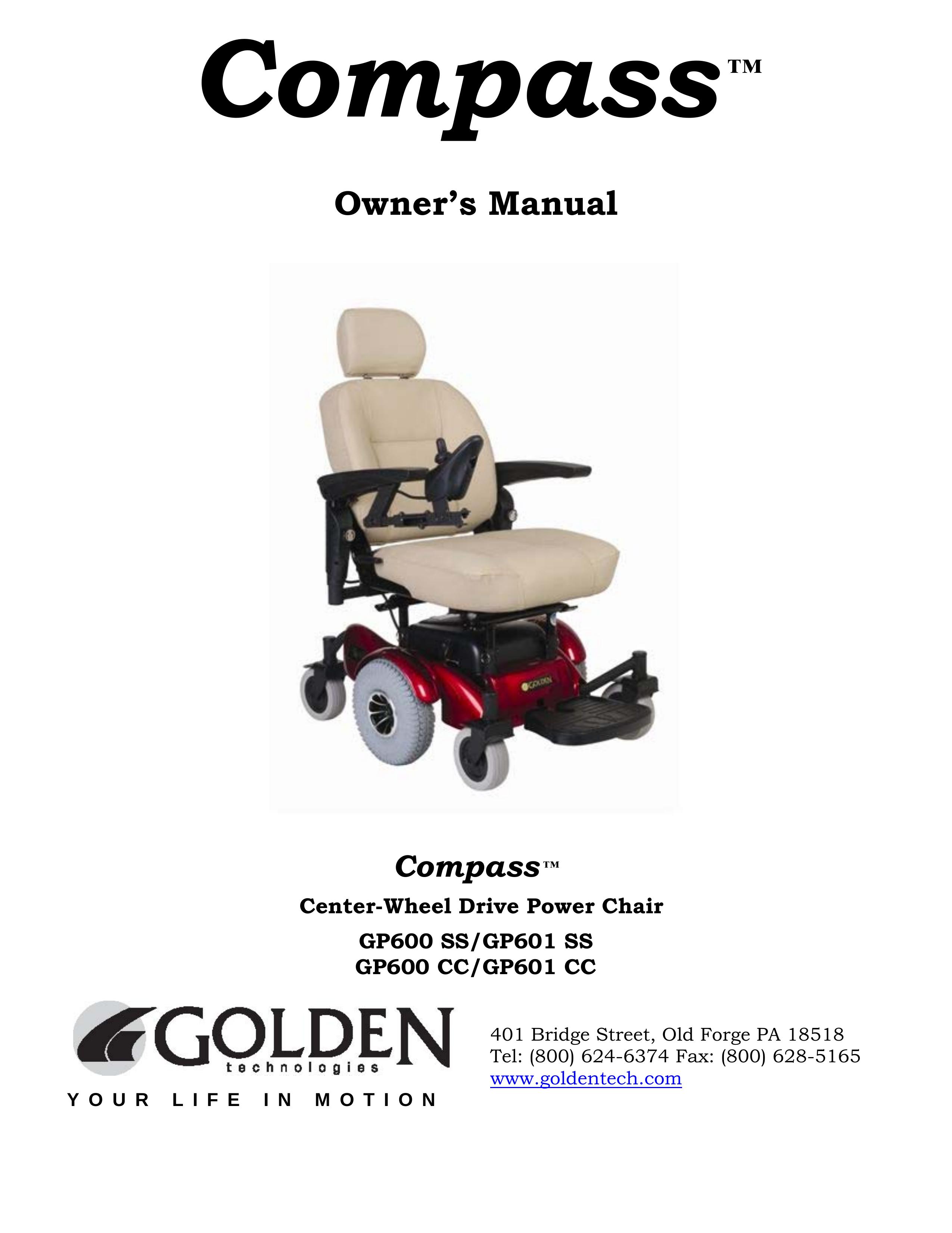 Golden Technologies GP601 SS Mobility Aid User Manual