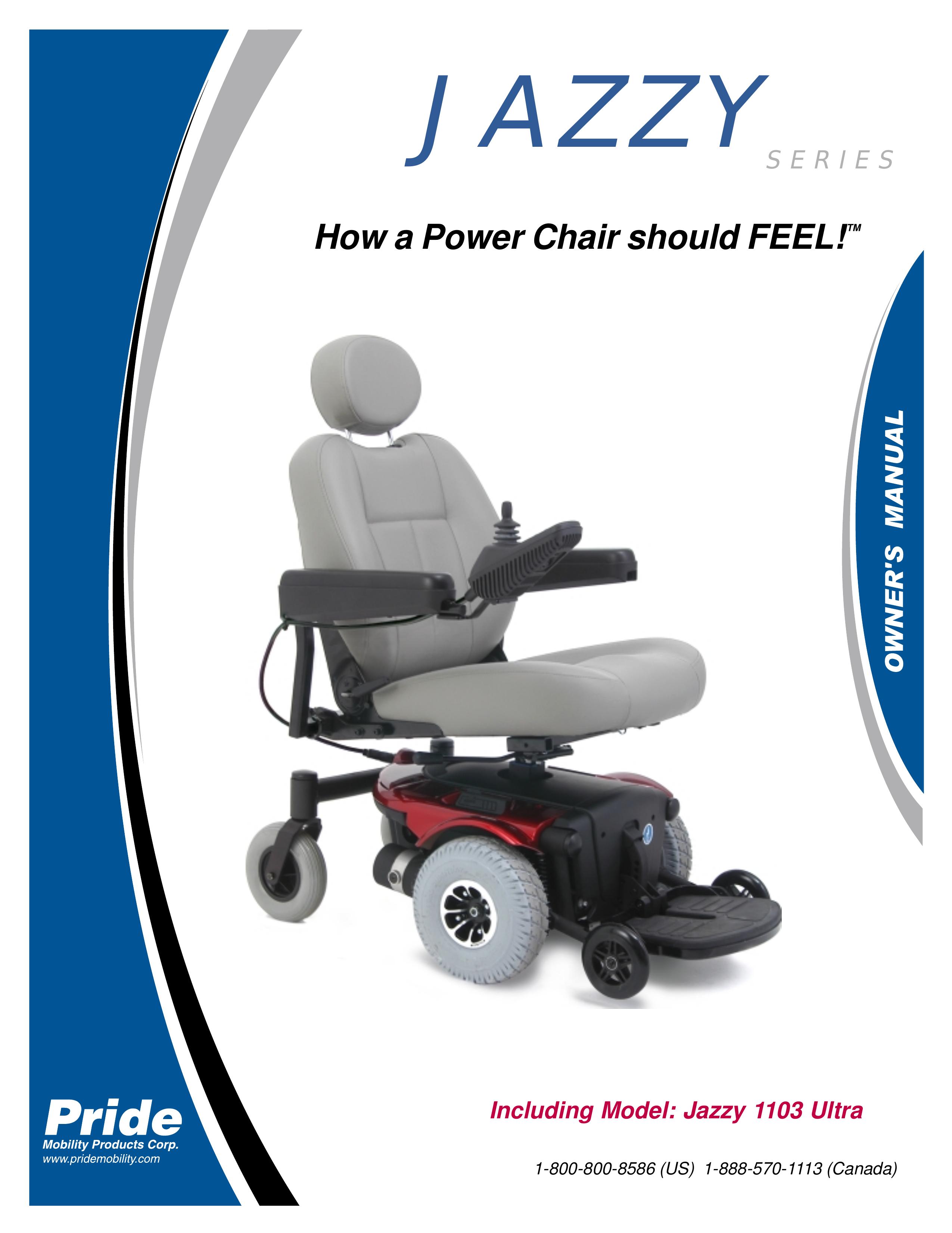 Pride Mobility 1103 Ultra Mobility Aid User Manual