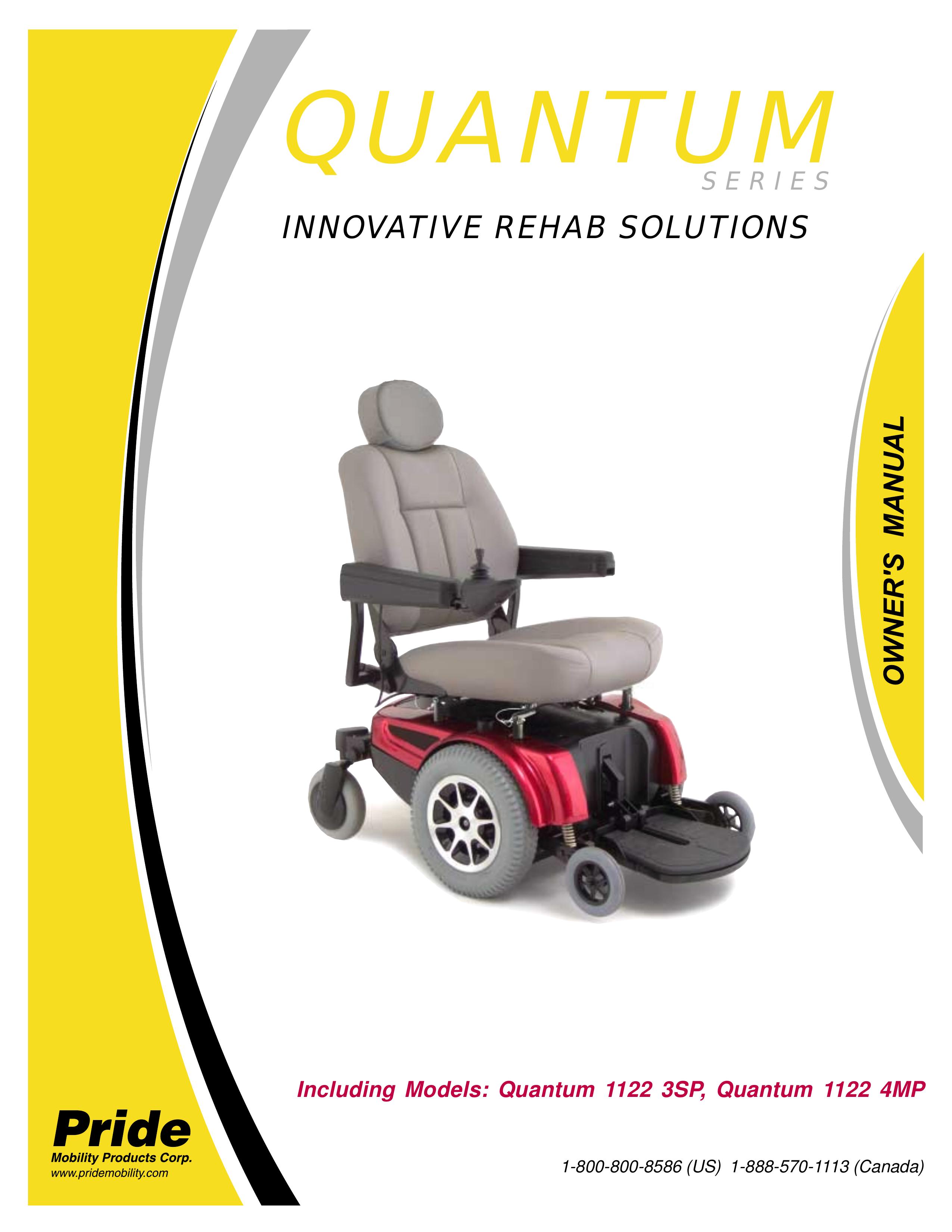 Pride Mobility 1122 3SP, 1122 4MP Mobility Aid User Manual